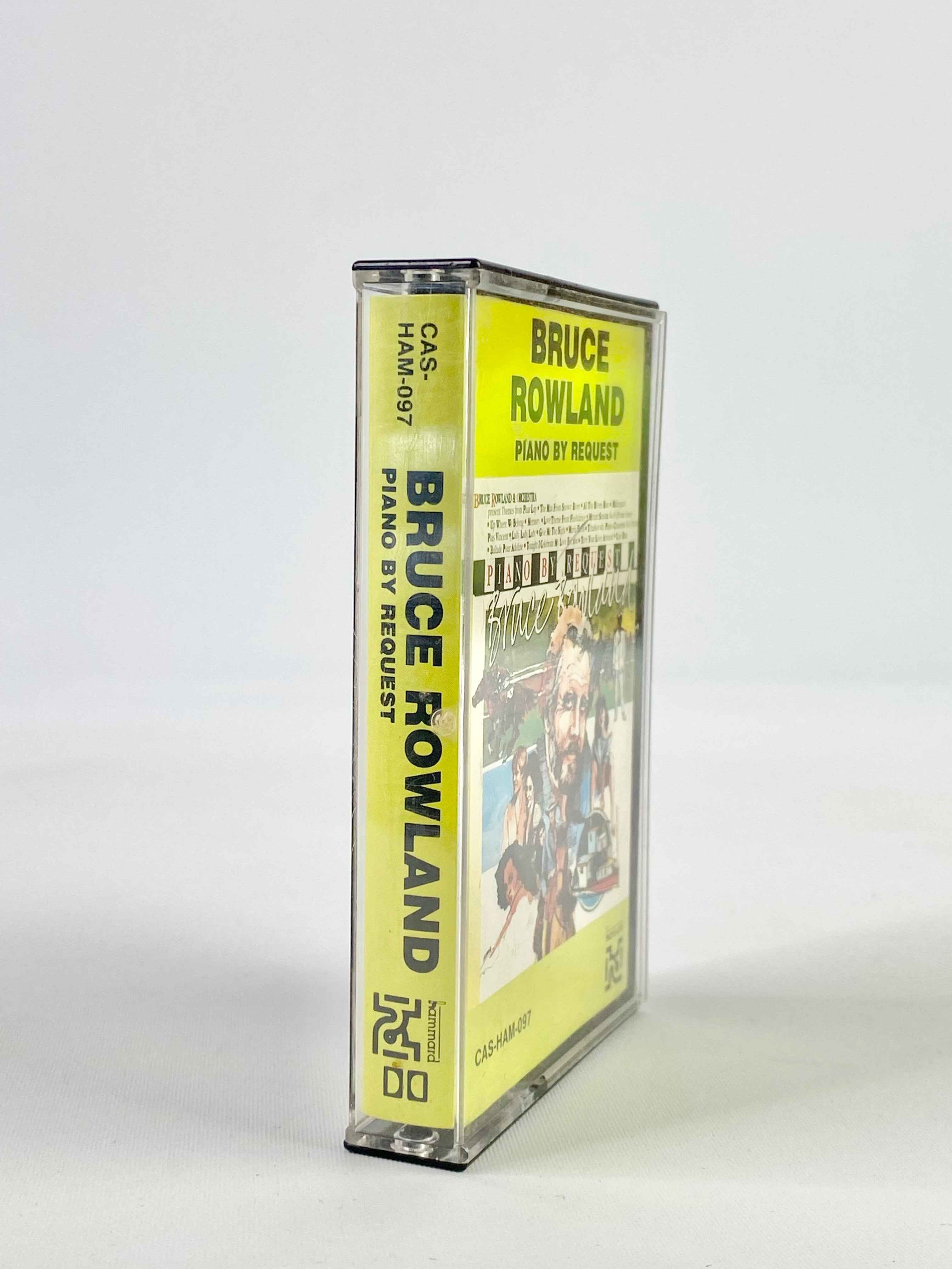 Bruce Rowland Piano by Request Casette