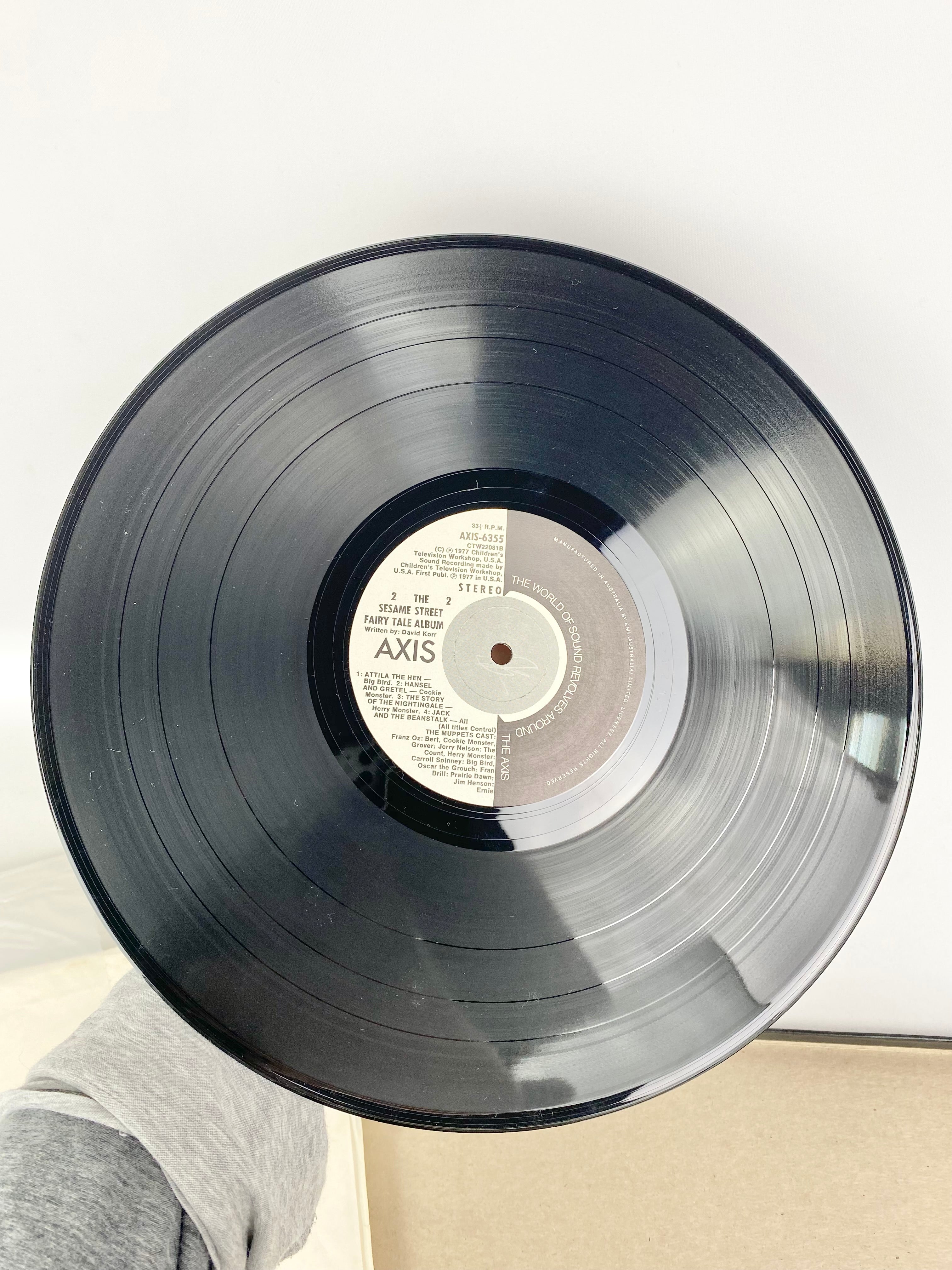 Vintage 80s The Lovable Muppets of Sesame Street Vinyl