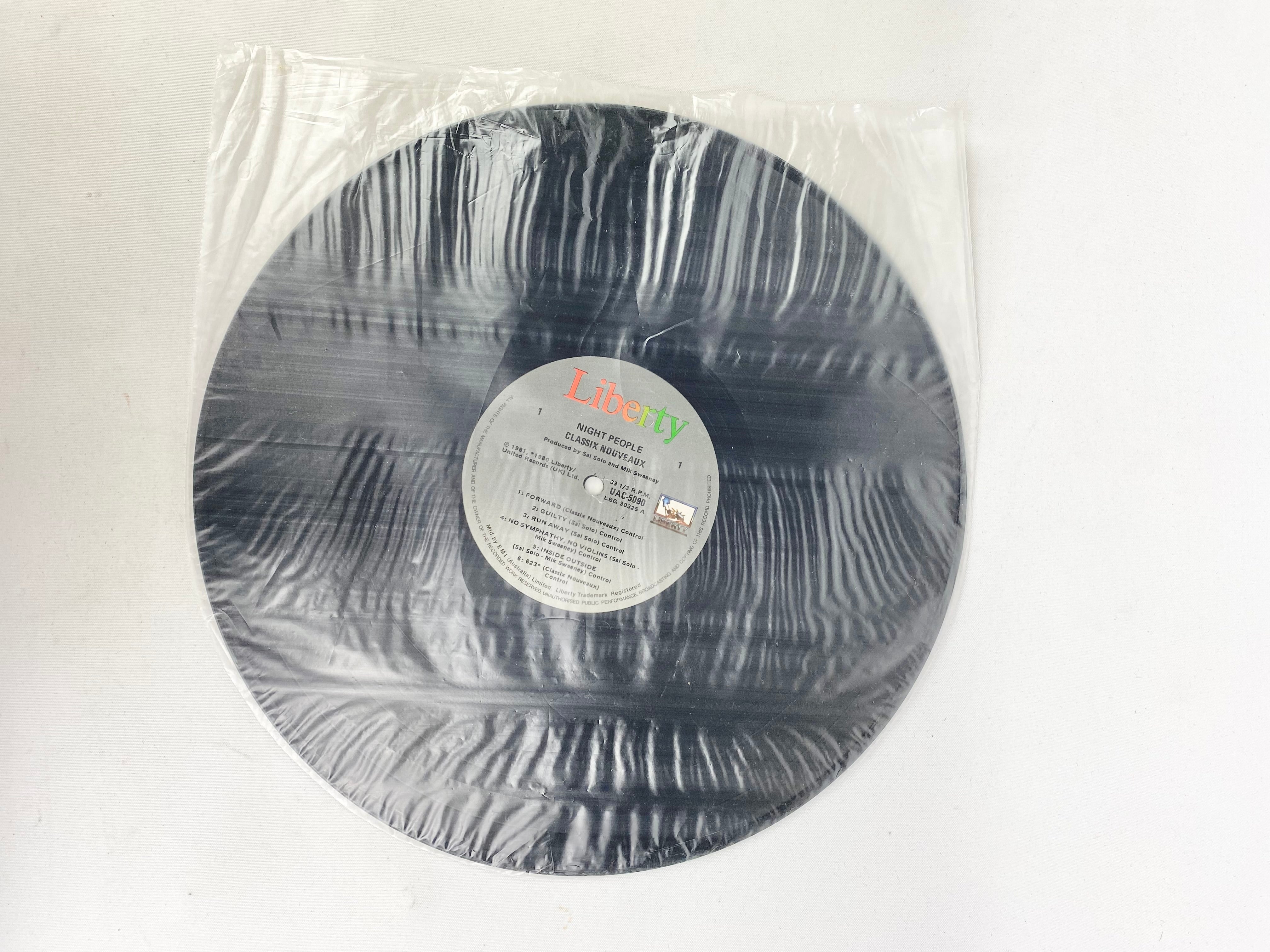 Classix Nouveaux - Night People vinyl