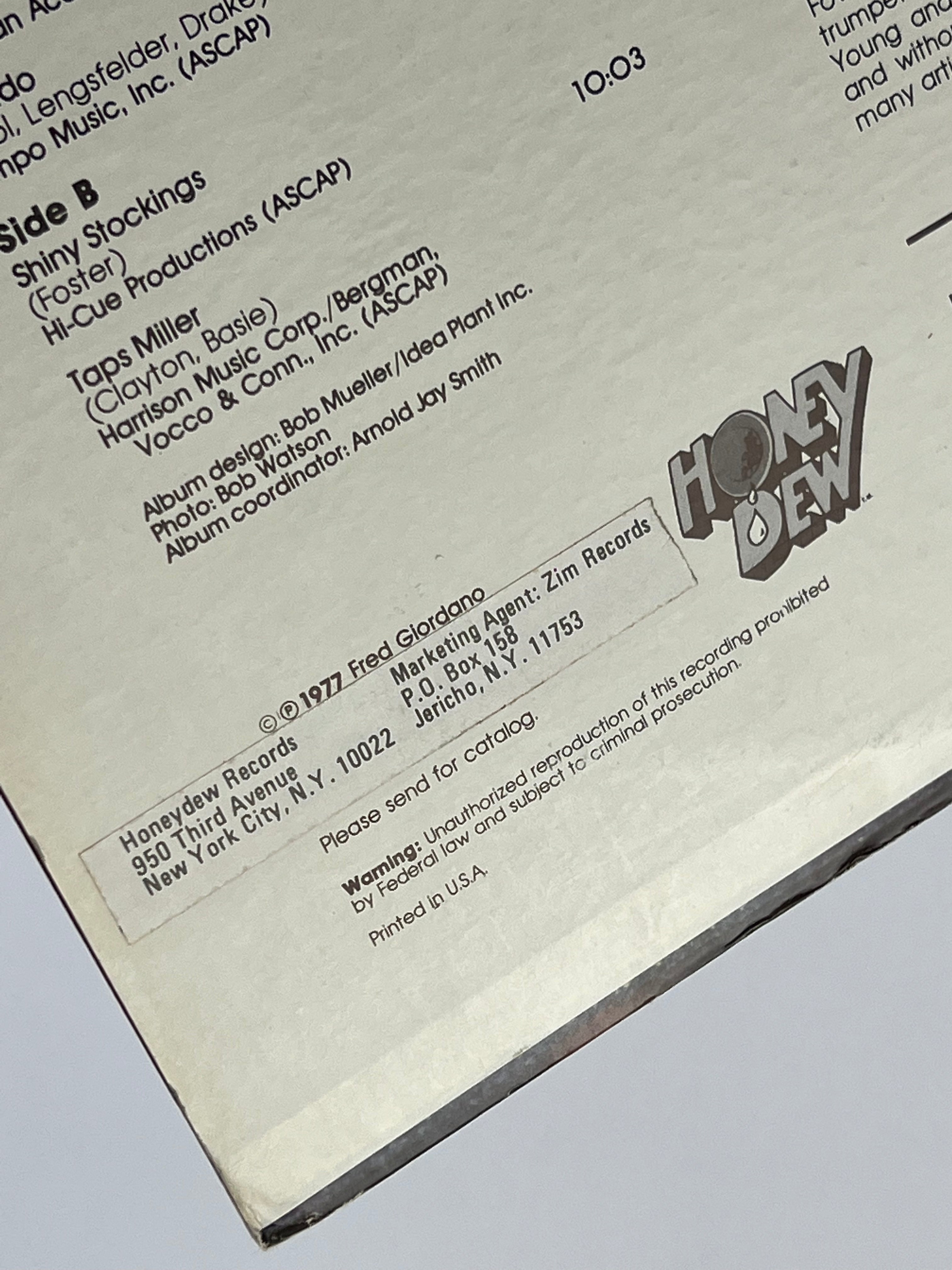 1977 Joe Newman Shiny Stocking LP