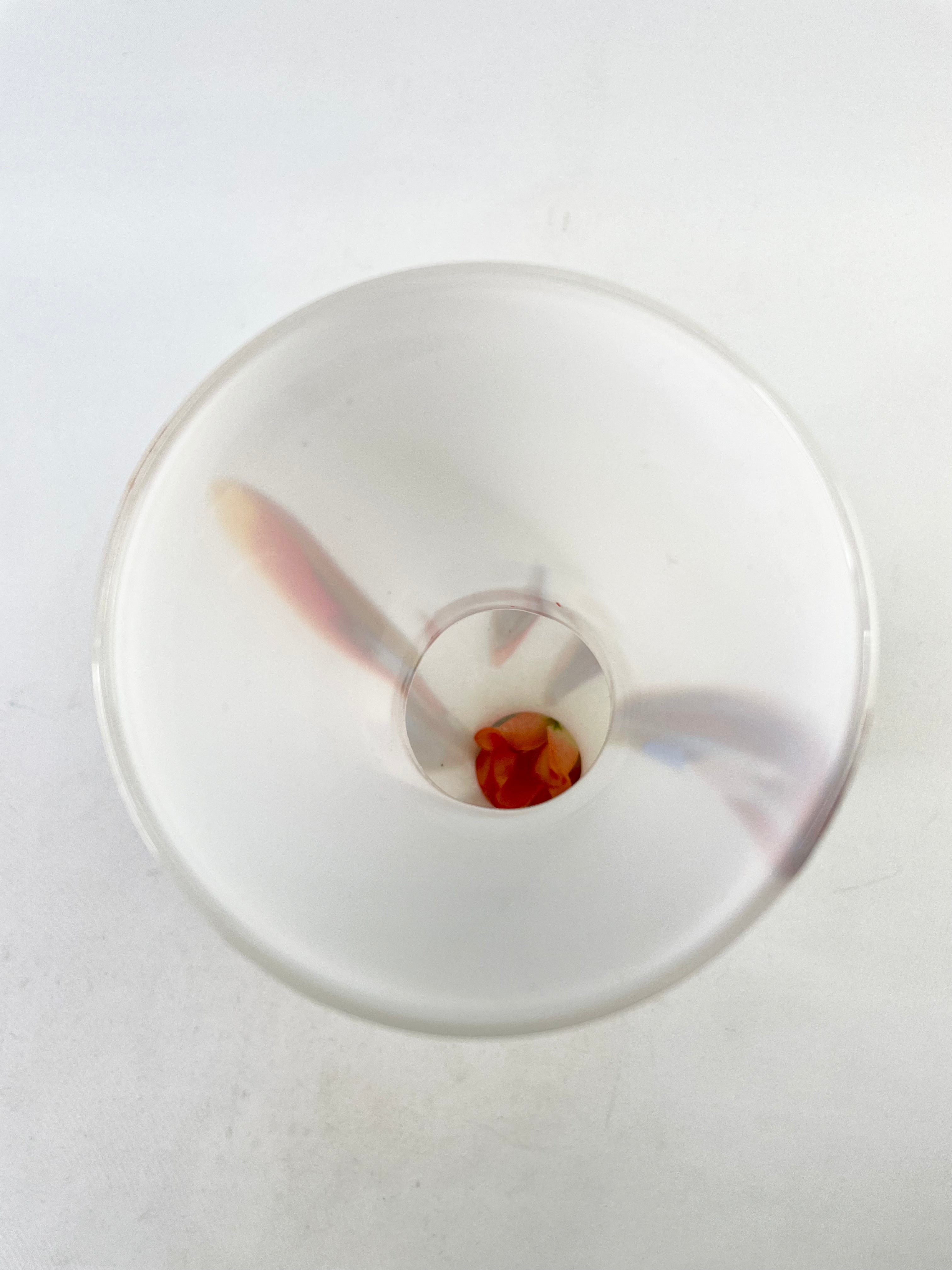 Arno Italian Mid-Century Hand Blown Vase