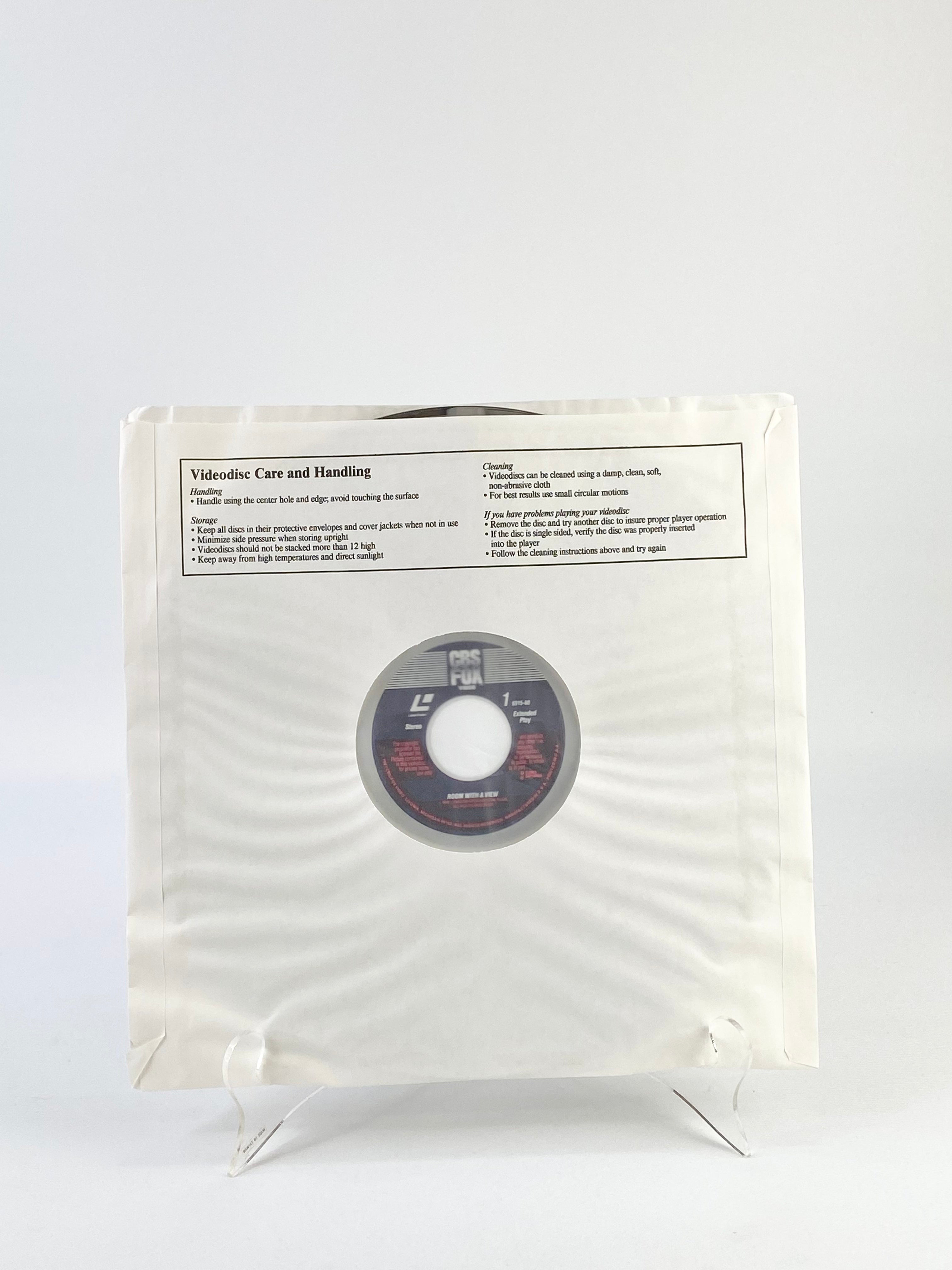 A Room with a View Laser Disc