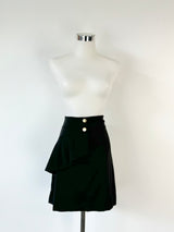 Sandro Black Frilled Skirt NWT - AU10