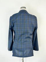 Paul Smith Soho Fit Blue Plaid Wool Suit - 40/50R