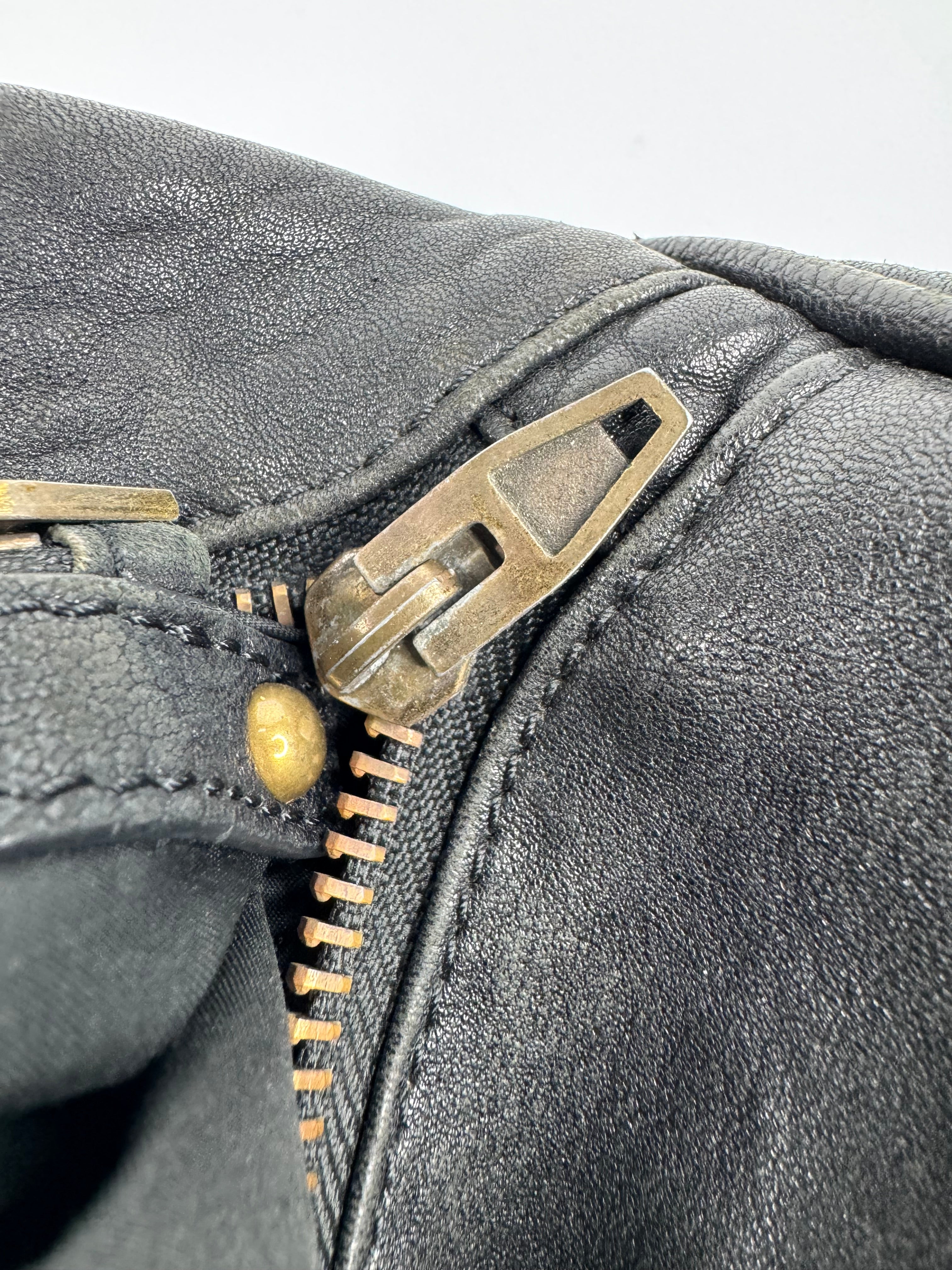 Alexander Wang Black Distressed Rocco Bag