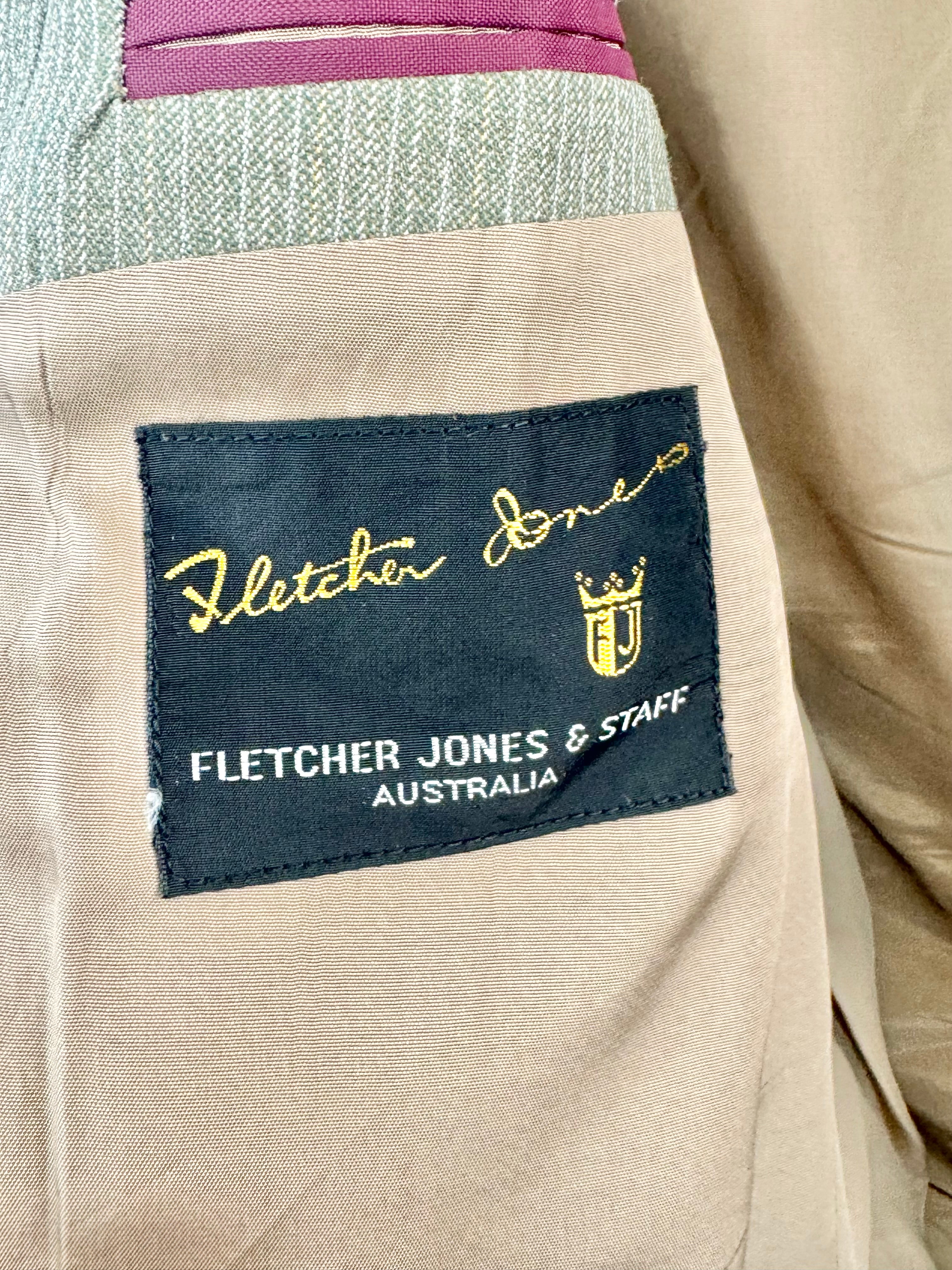 MFW Robert Rex Melbourne Custom Made Cedar Brown Trench Coat - XL