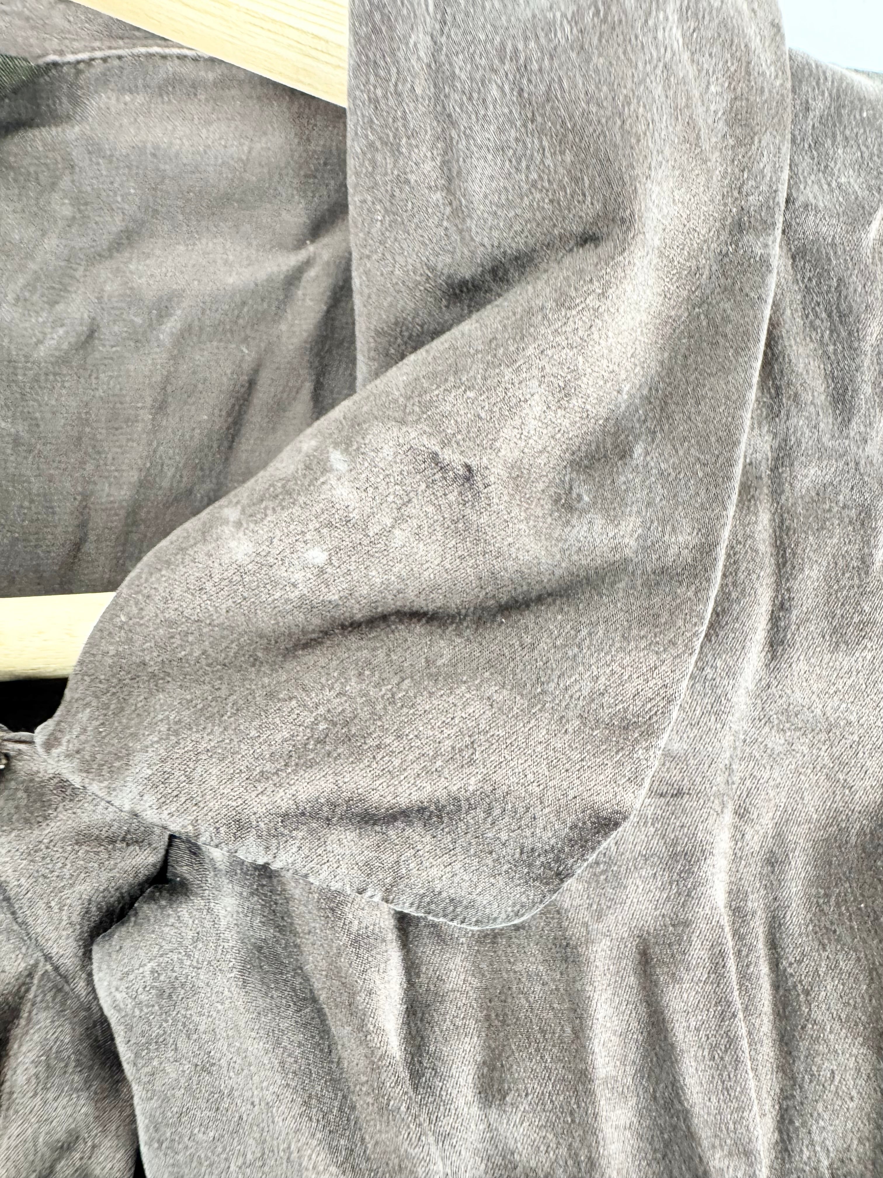 Country Road Chocolate Brown Silk Shirt - AU12