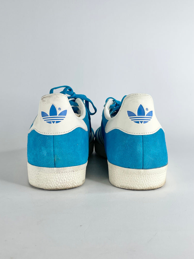 Adidas Sky Blue Suede Gazelle Sneakers - 10.5