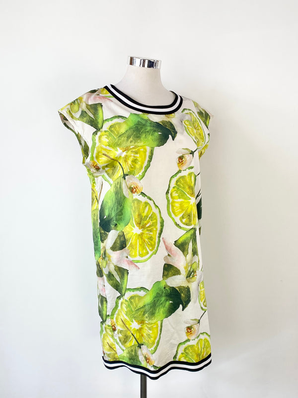 Coop by Trelise Cooper 'Gin & Tonic' Lime Shift Dress - AU12/14