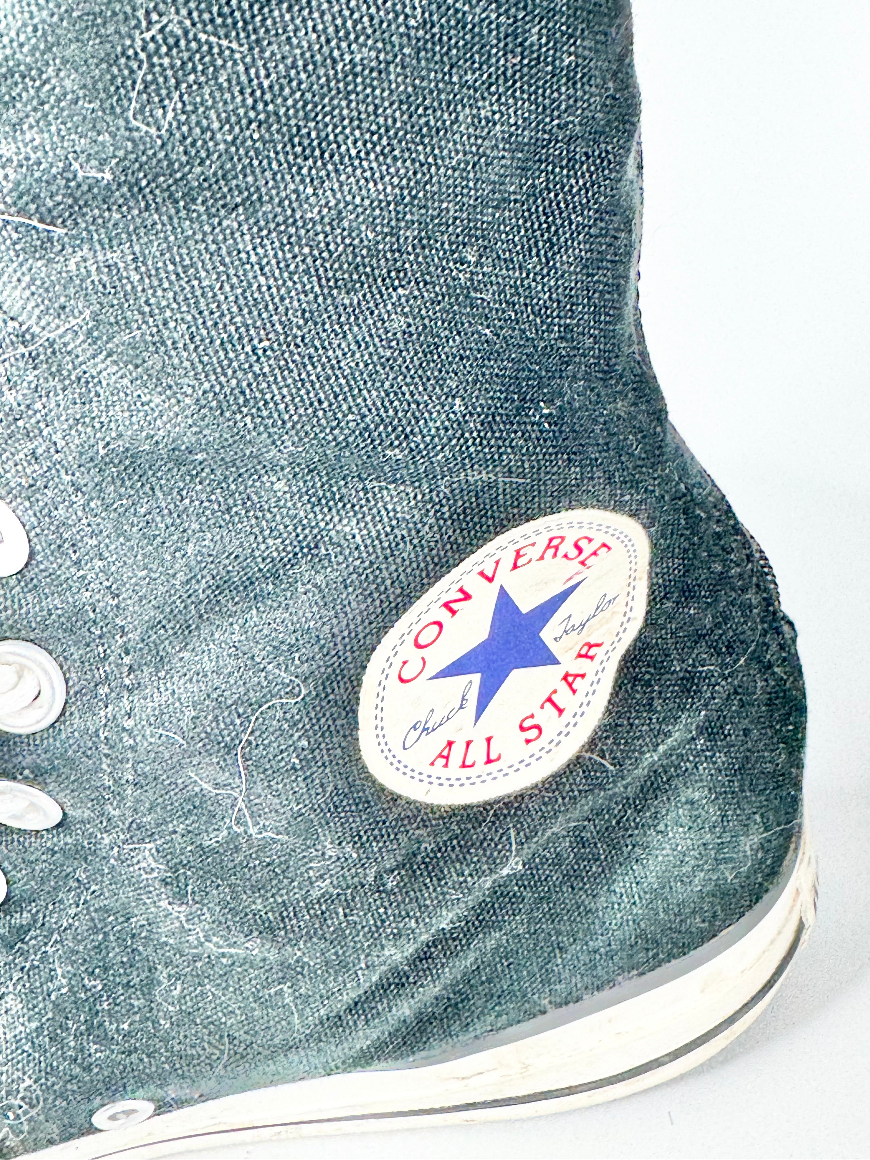 Converse Chuck Taylor Knee High Black Lace Ups - EU42.5/UK9