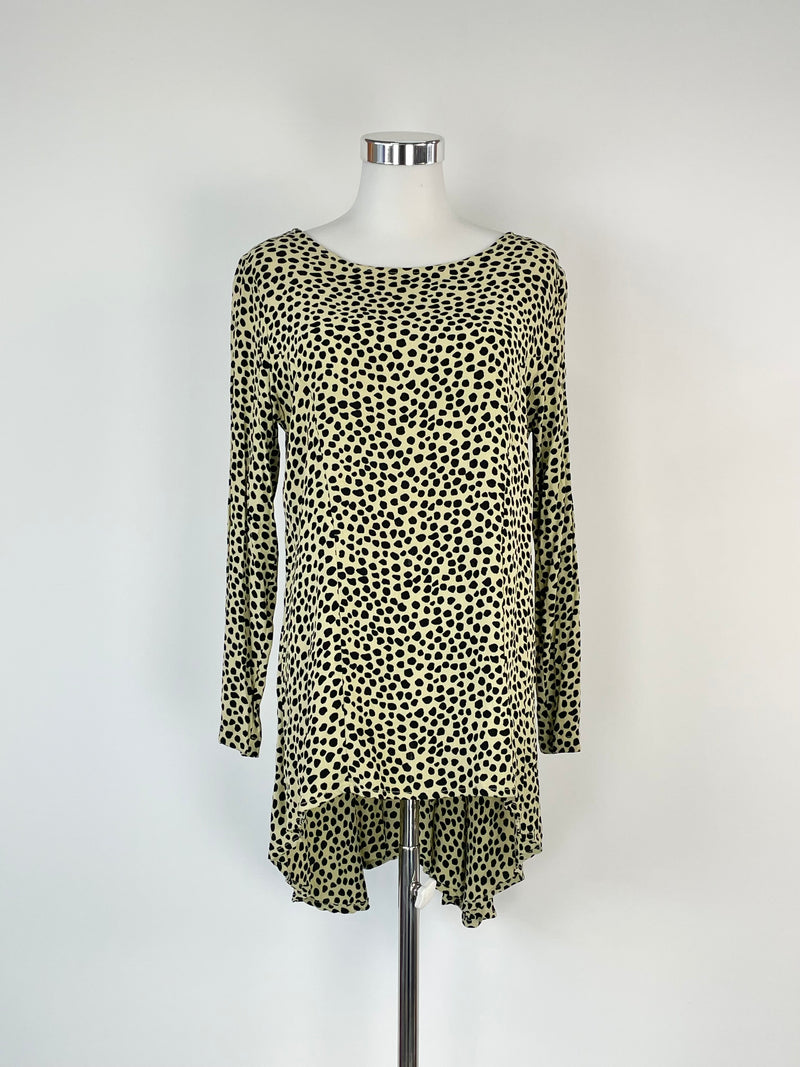 Zulu & Zephyr Animal Print Long Sleeve Top - AU6/8