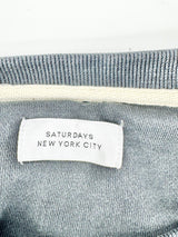Saturday Night NYC Grey Washed Sweater - M/L