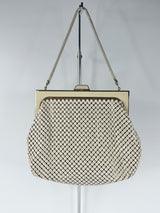 Vintage Off-White Glomesh Small Handbag