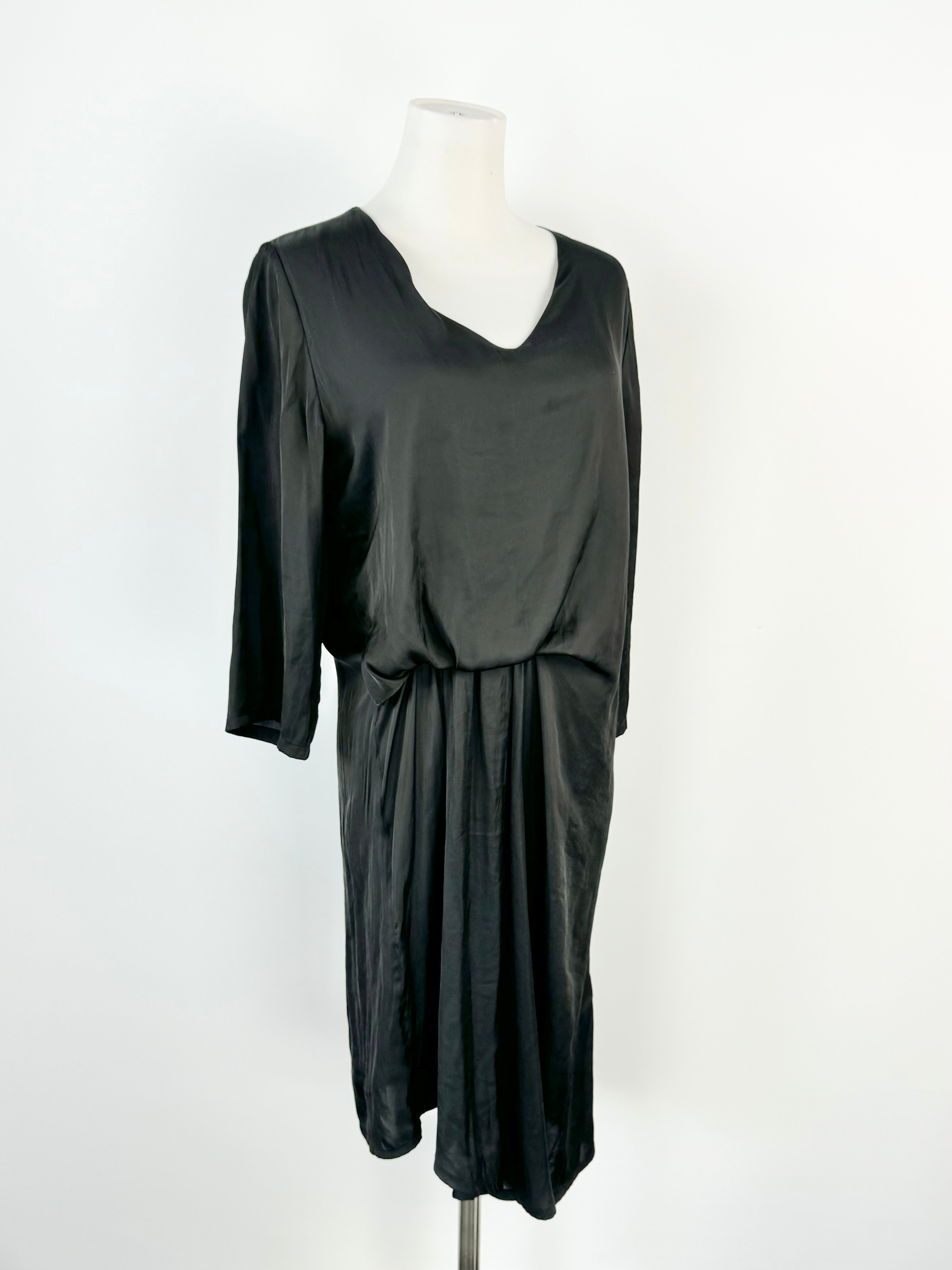 Morrison Black Midi Dress - AU10