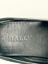 Bally Patent Black Leather 'Diadem' Horsebit Loafers - EU37