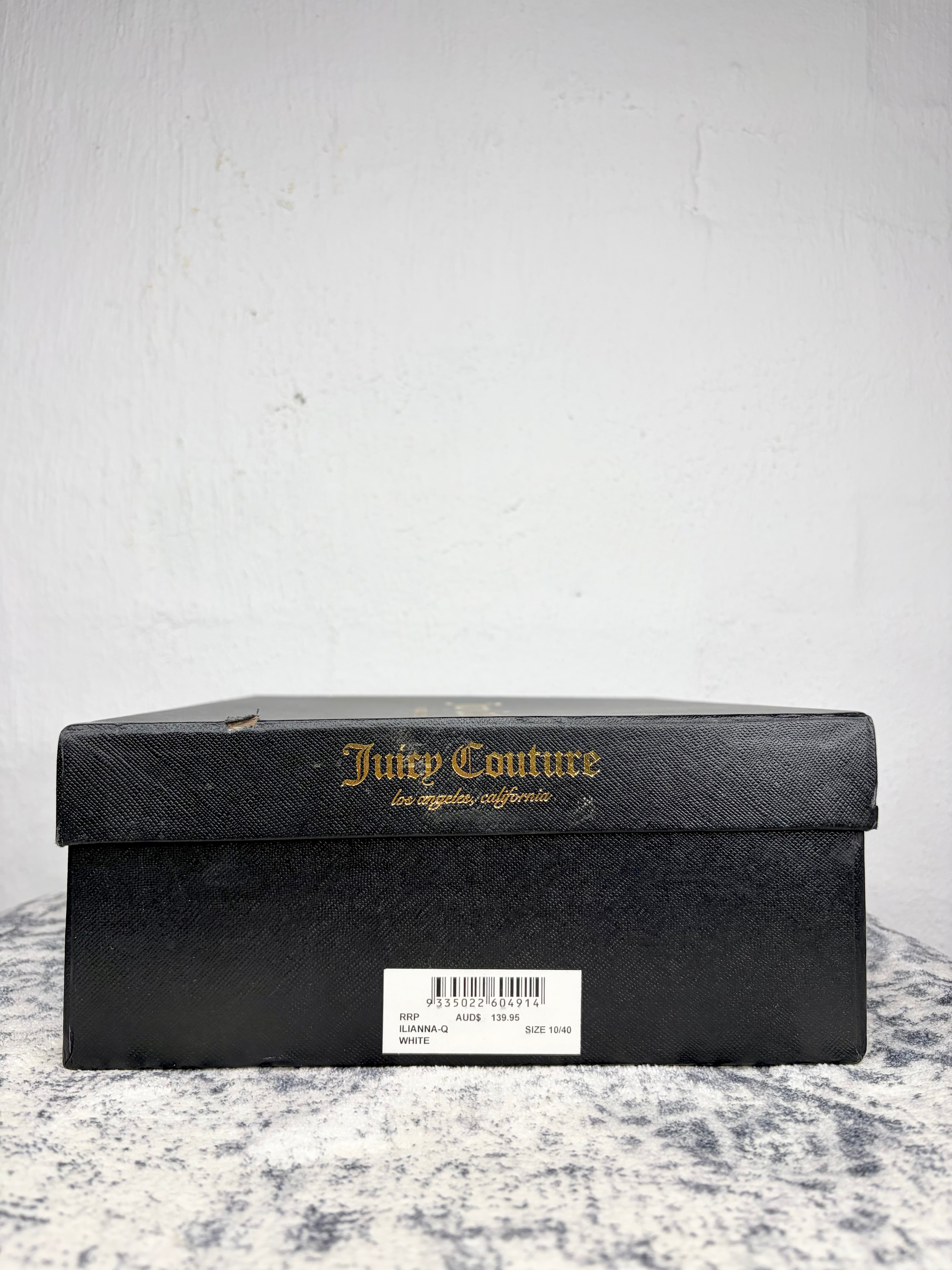 Juicy Couture White Quilted High-Top 'Ilianna' Sneakers - EU40