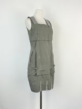 Marithé + François Girbaud Grey Denim Midi Dress - AU6/8