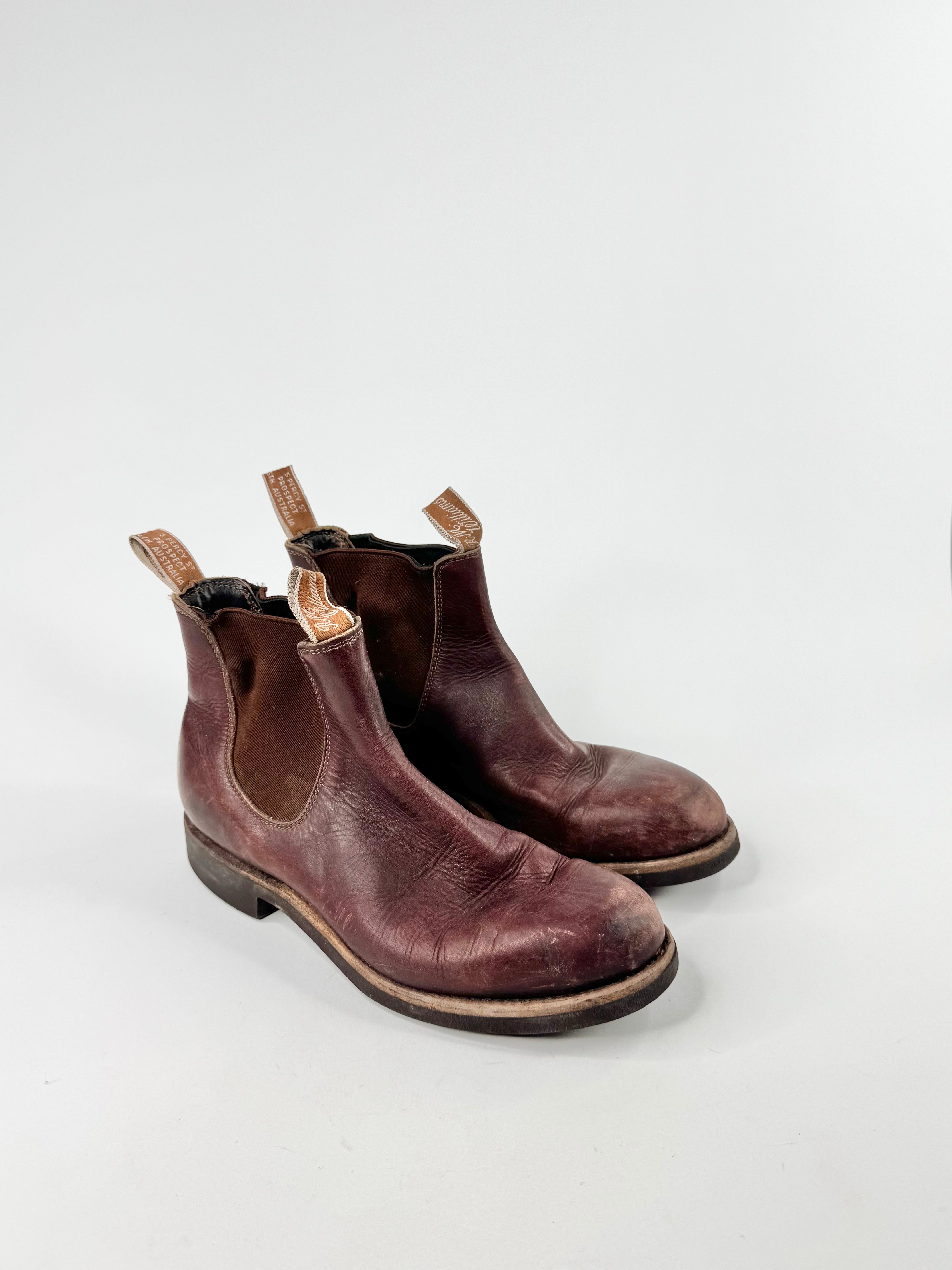 R.M. Williams Red Boots - 6.5G