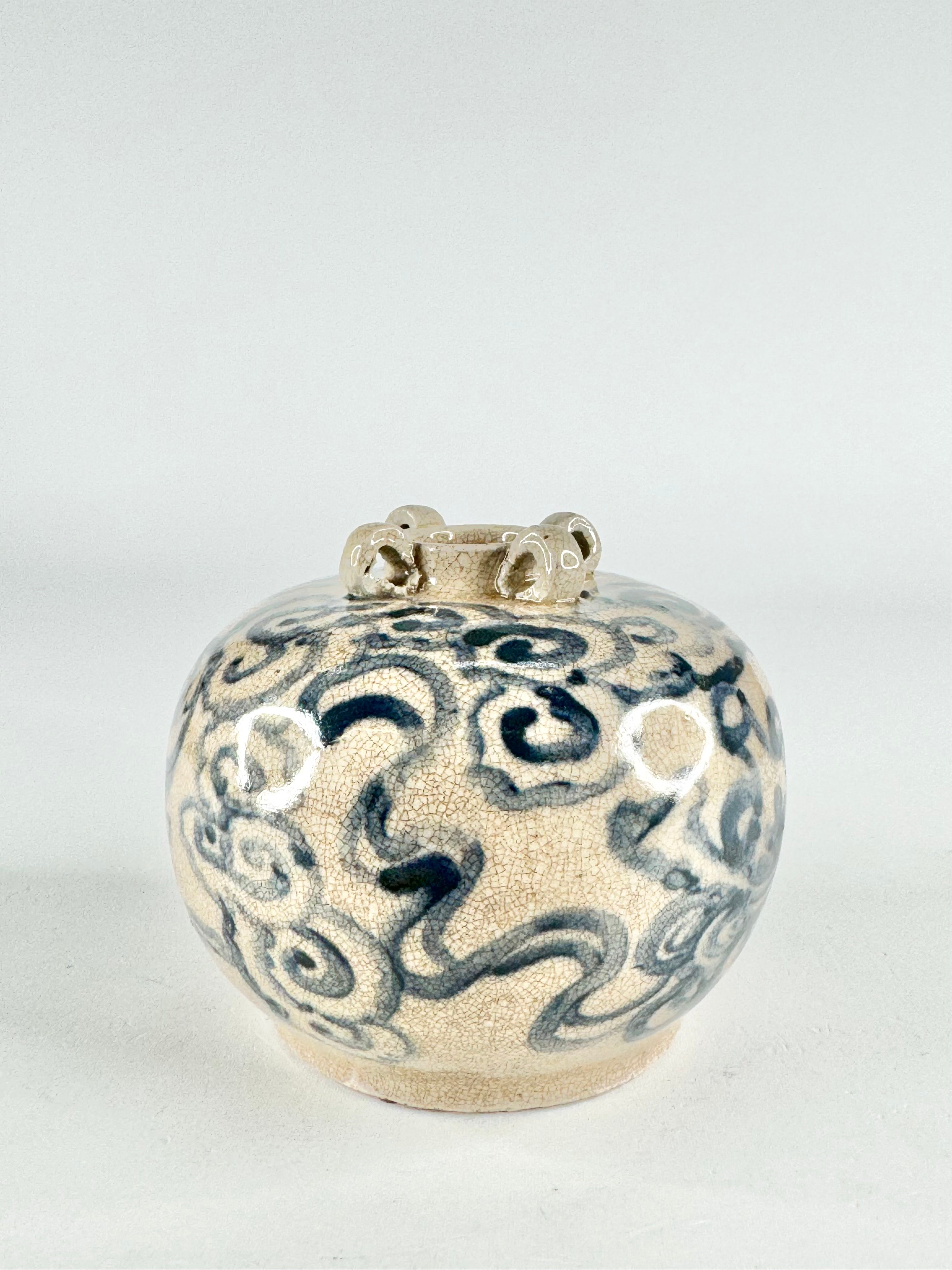 Antique Ming Dynasty Porcelain Jar