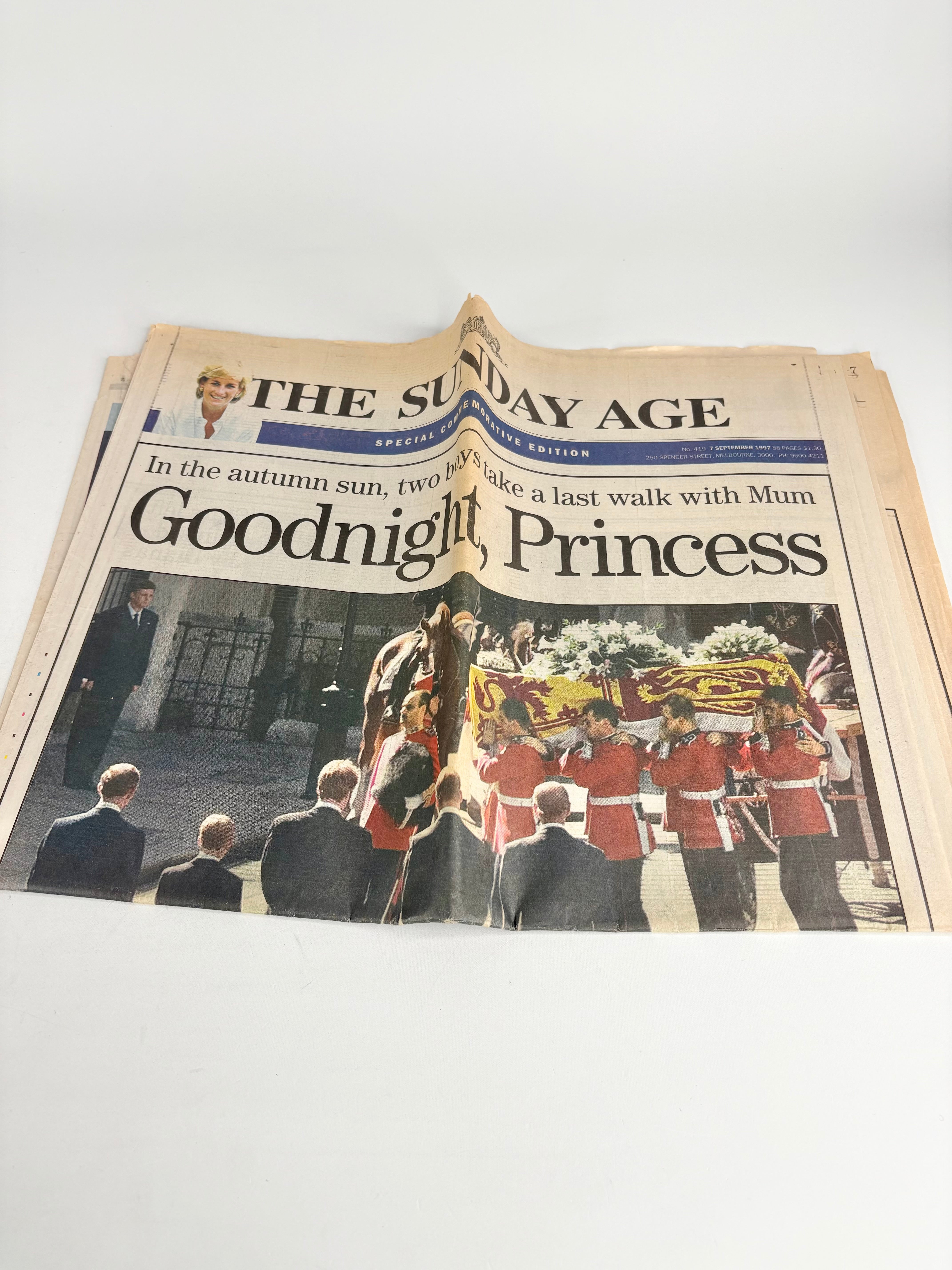 Assorted Princess Diana & Royal Family Newspapers & Magazines