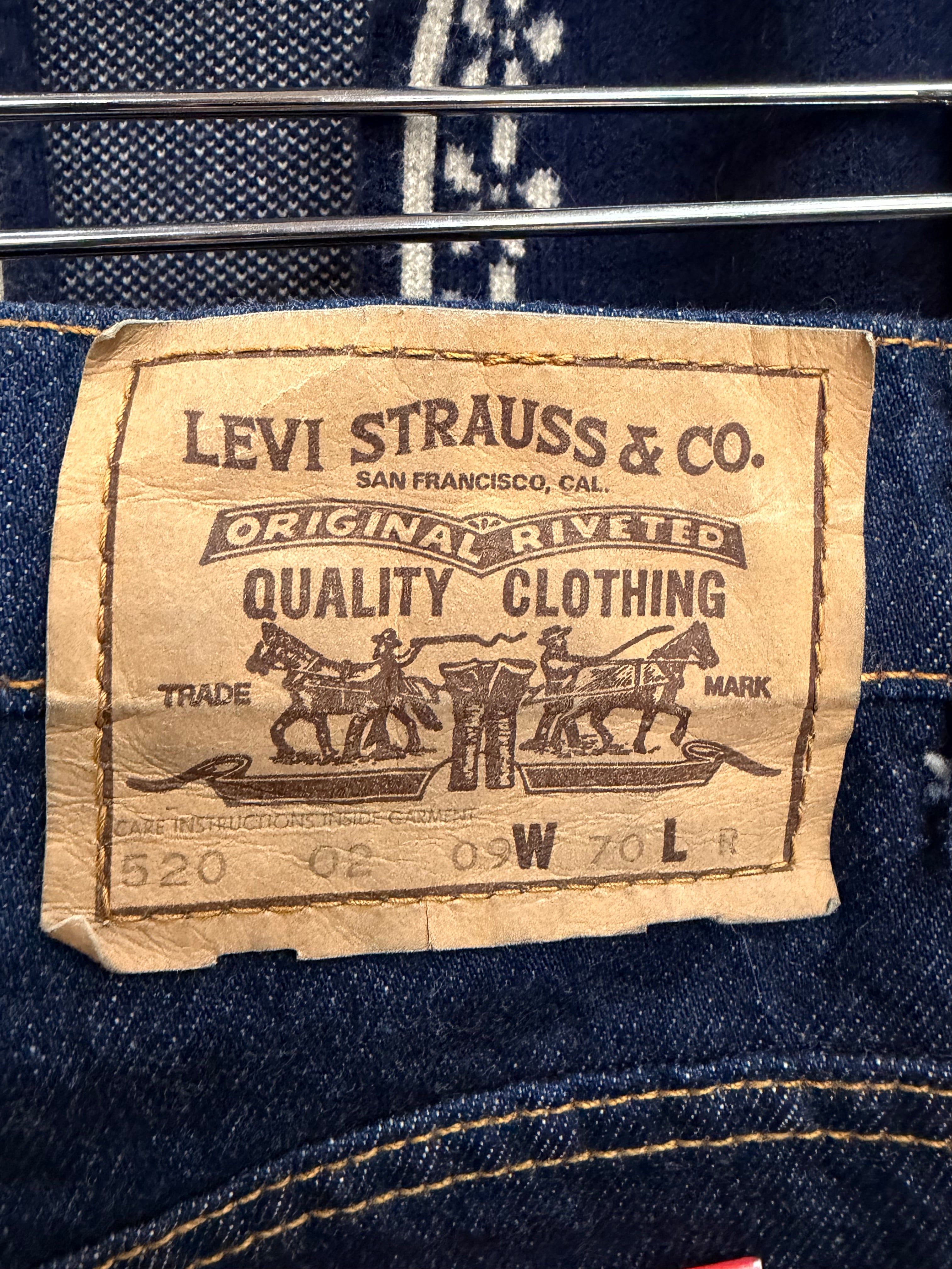 Levi's Blue 505 Regular-Straight Jeans - W70