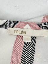 Maje White Striped Tunic - AU8