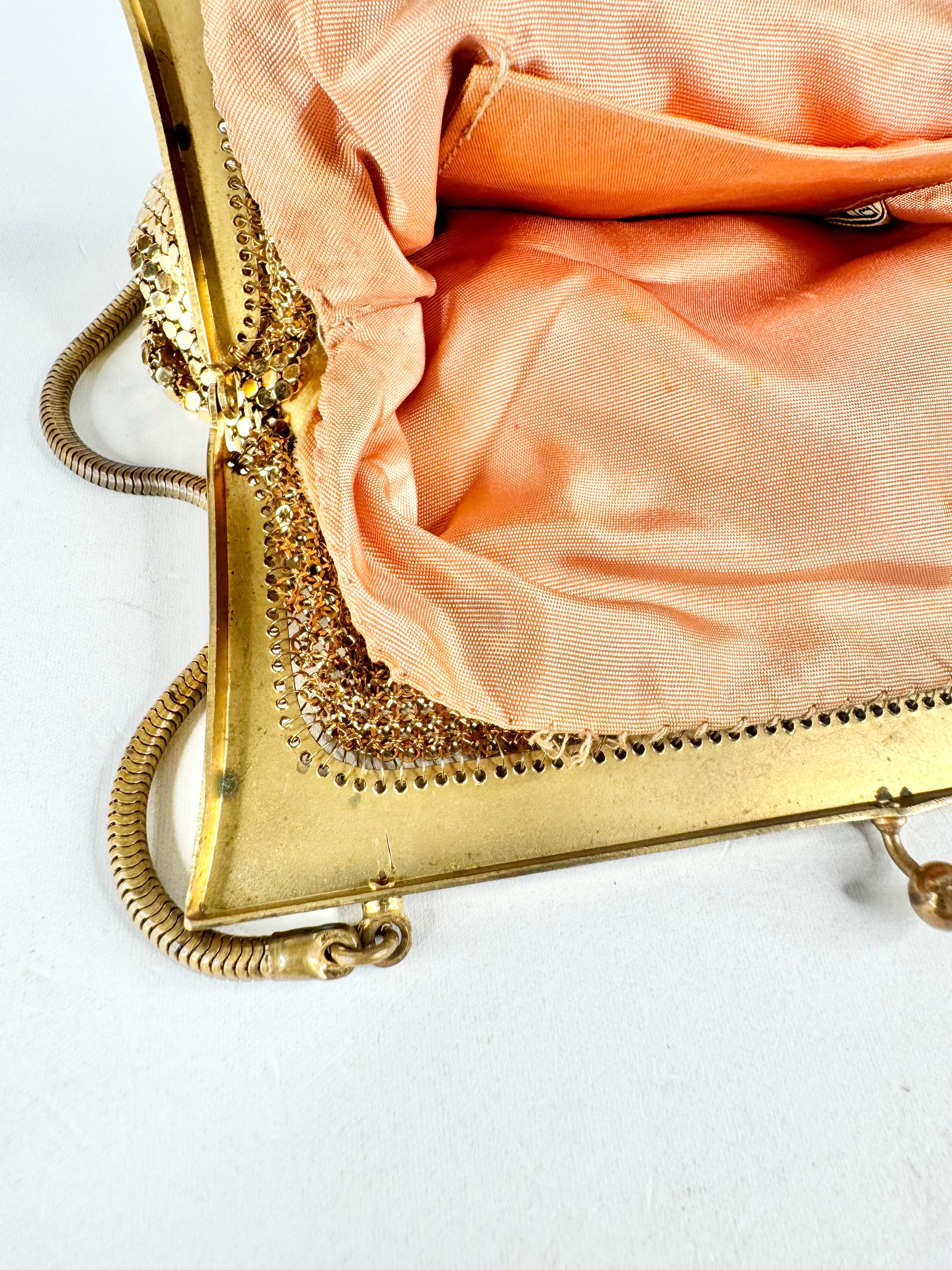 Vintage Oroton Gold Mesh Evening Purse