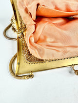 Vintage Oroton Gold Mesh Evening Purse