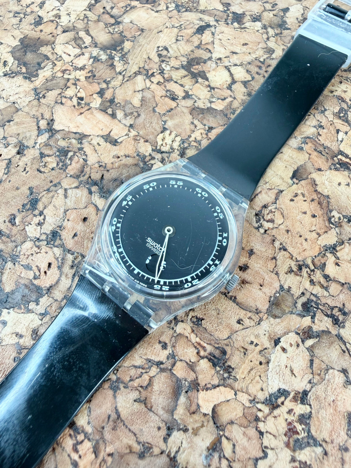 Swatch 1994 Black Wristwatch