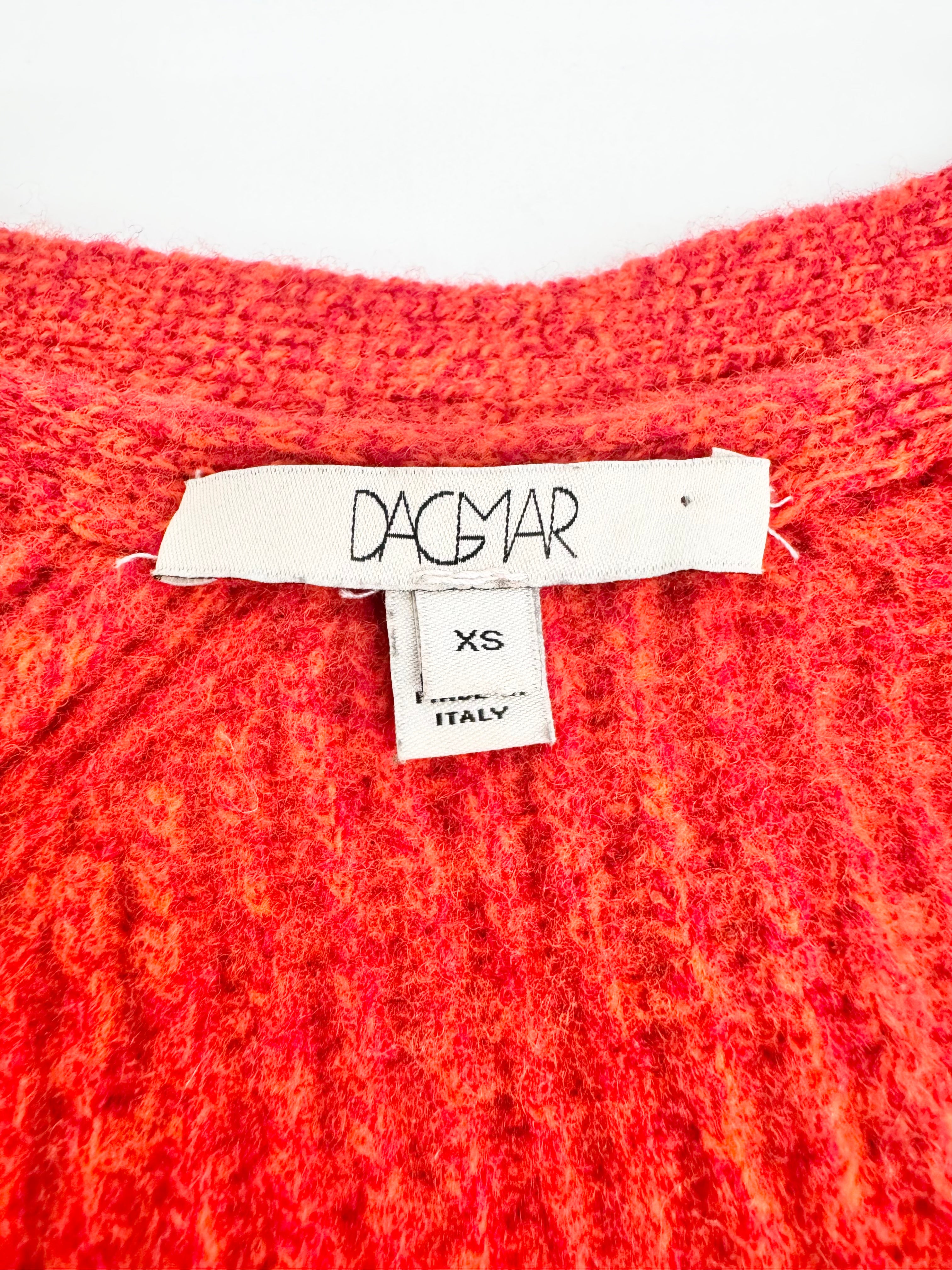 Dagmar Recycled Wool Persimmon Cardigan - AU6
