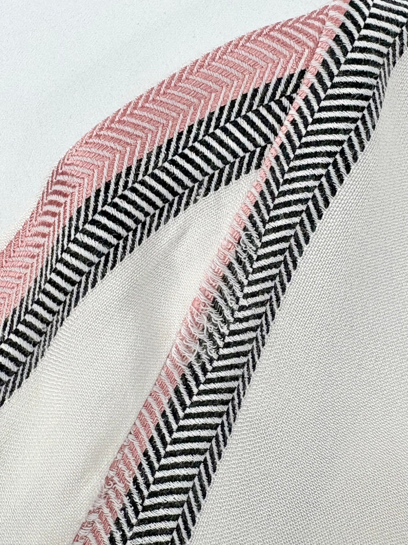 Maje White Striped Tunic - AU8