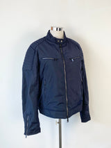 Hackett for Aston Martin Blue Quilted Jacket - L