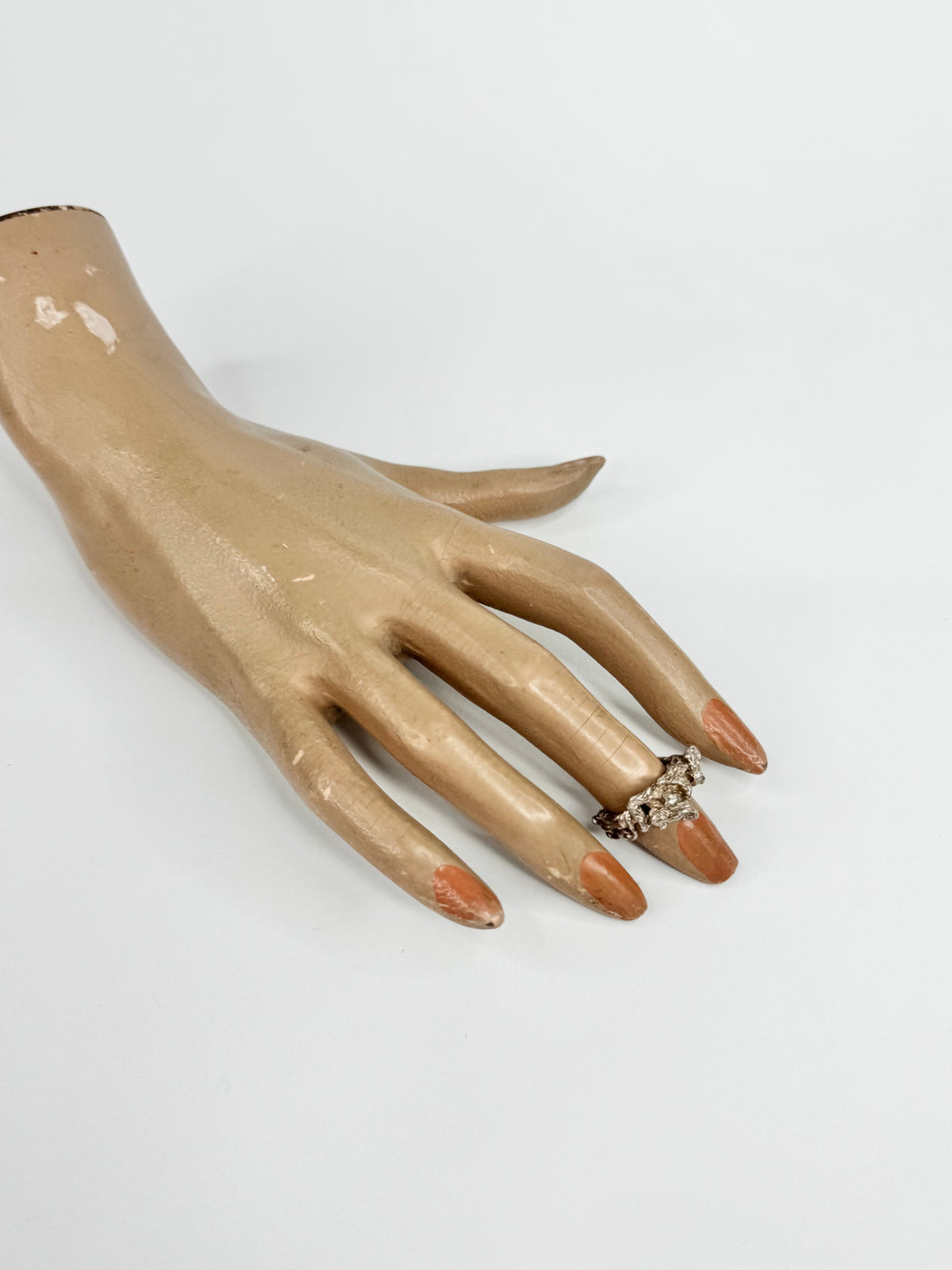 Silver Abstract Ring