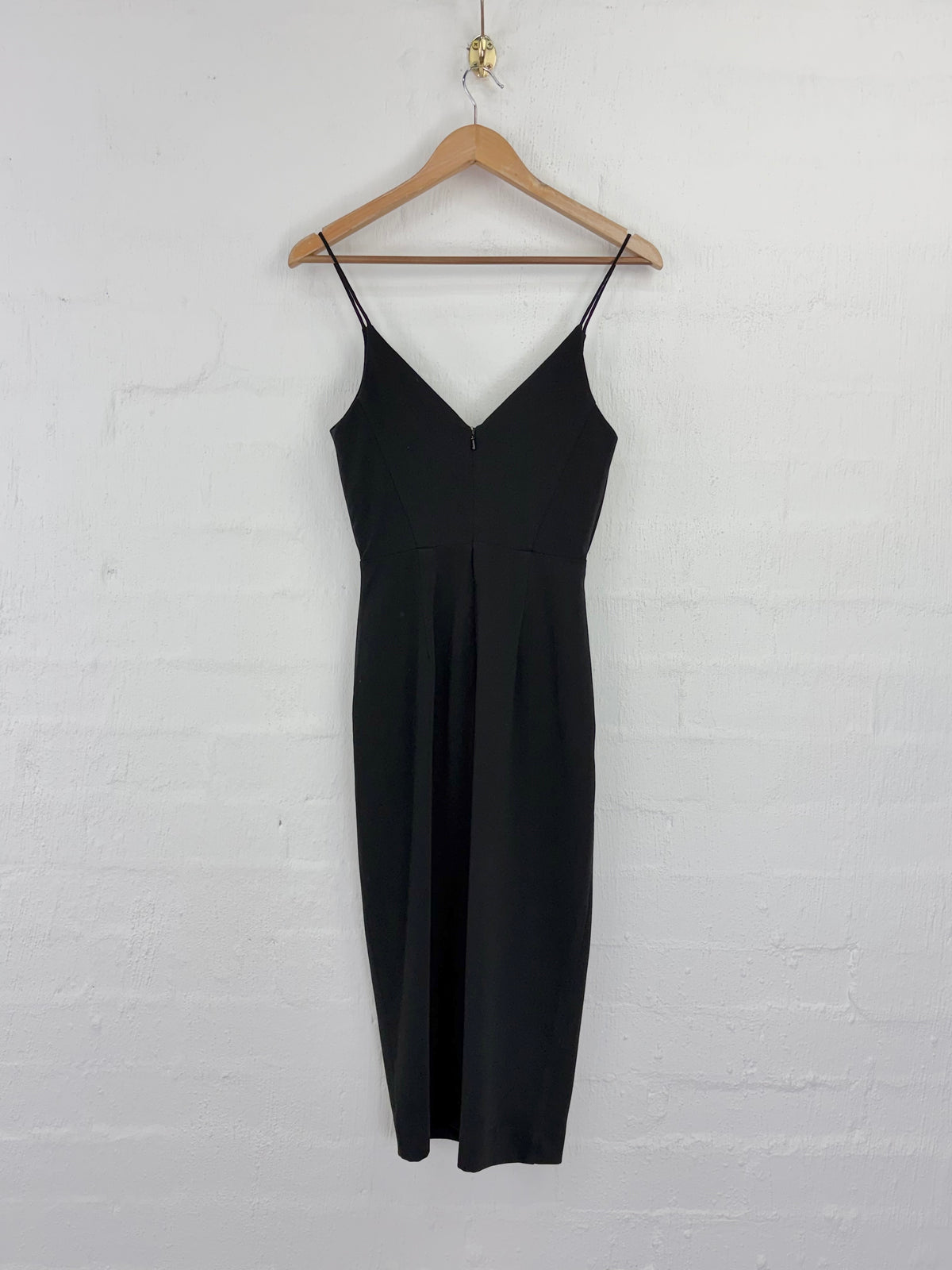 Zimmermann Black Gathered Cocktail Dress - AU6/8