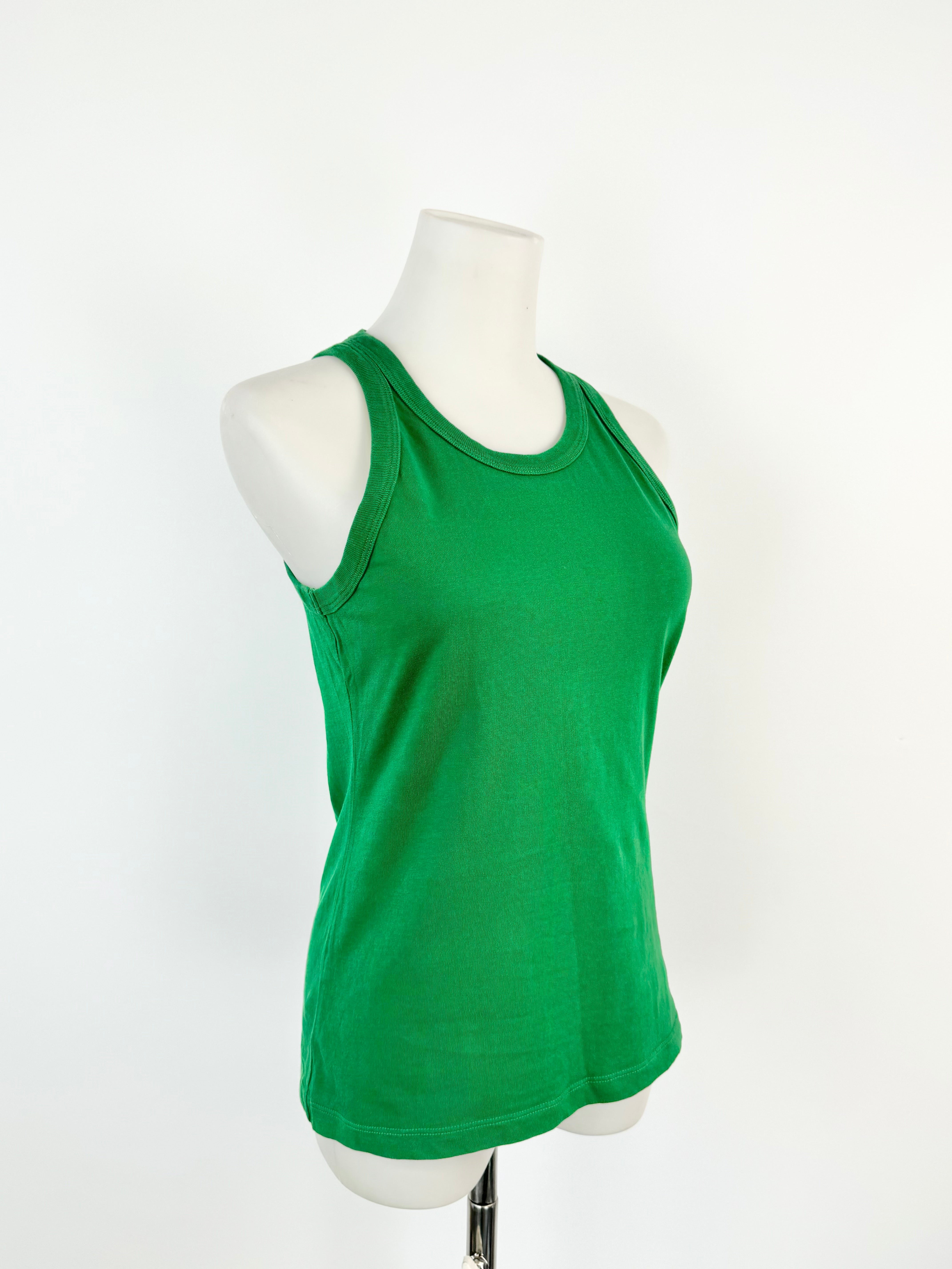 Kowtow Forest Green Organic Cotton Singlet - AU6/8