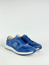 Lacoste Azure & Cobalt Leather & Suede Sneakers - EU47