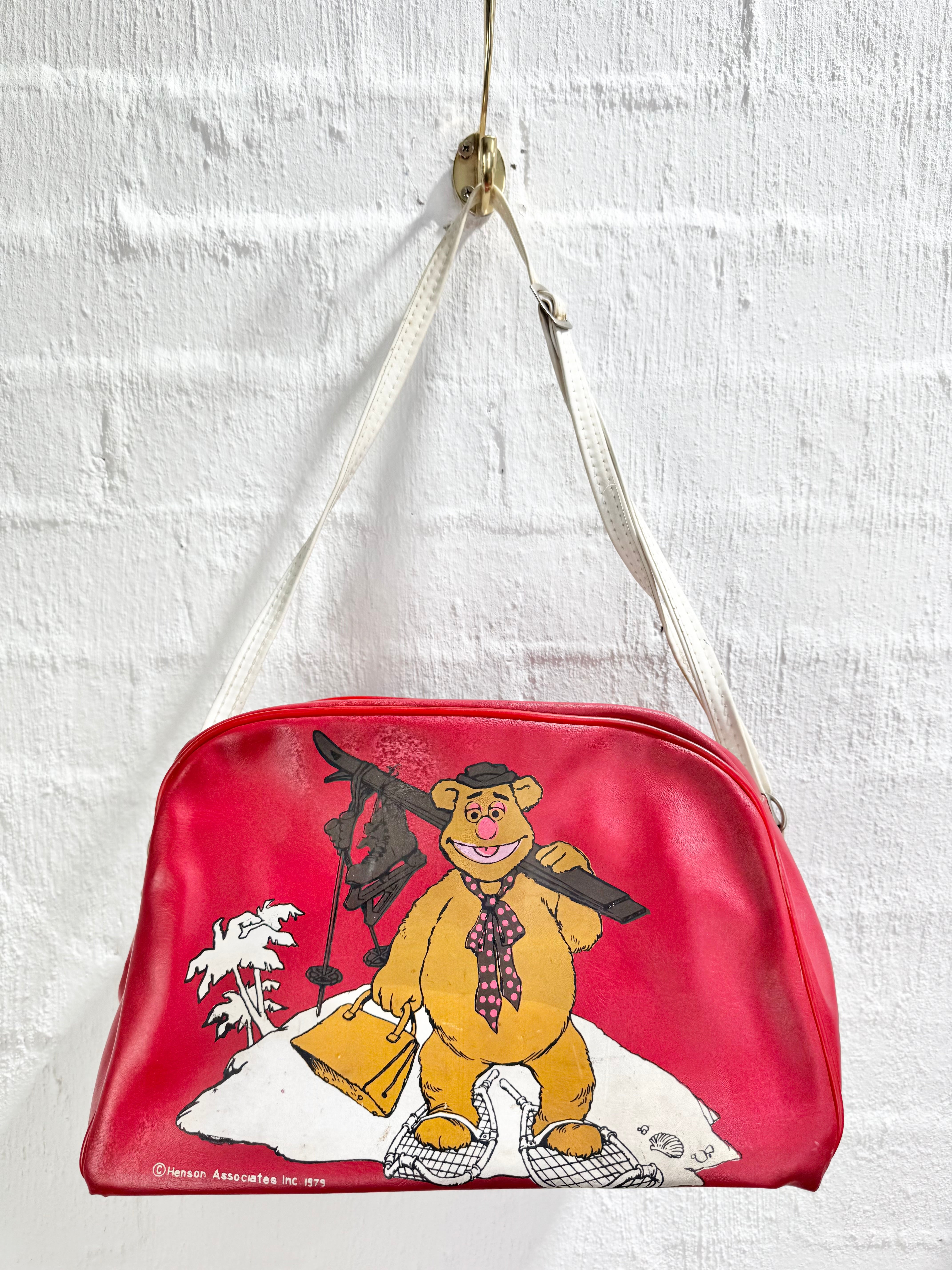 Vintage 1979 Fozzie Bear Vinyl Bag