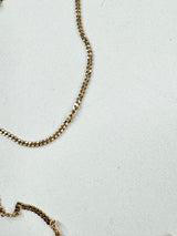 9ct Gold Flat Link 46cm Chain