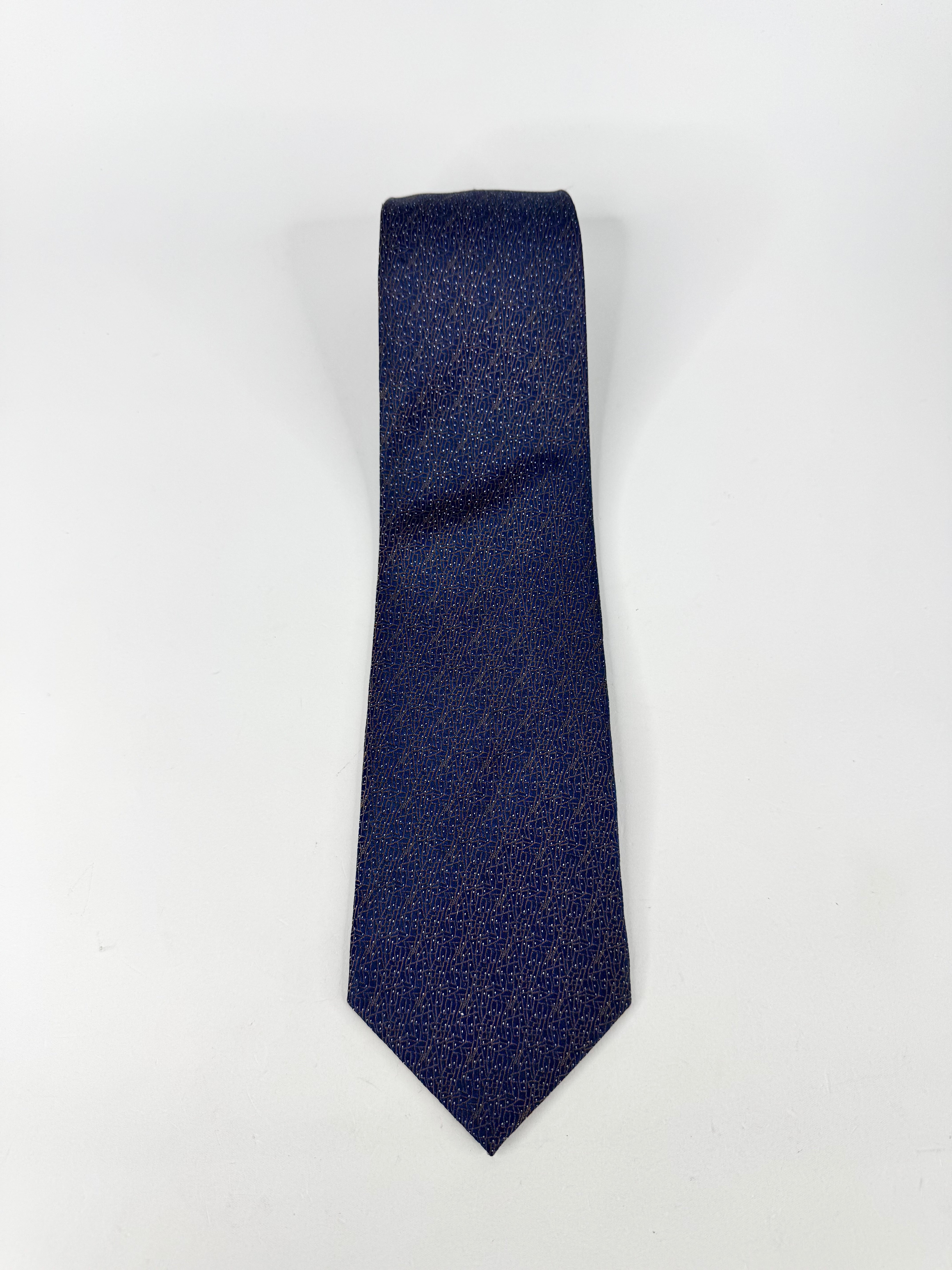 Giorgio Armani Blue Silk Tie
