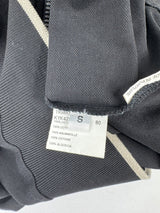 Kenzo Homme Black Cream Contrast Zippered Cardigan - XS