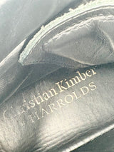Christian Kimber for Harrolds Black Leather High-Top Sneakers - EU43