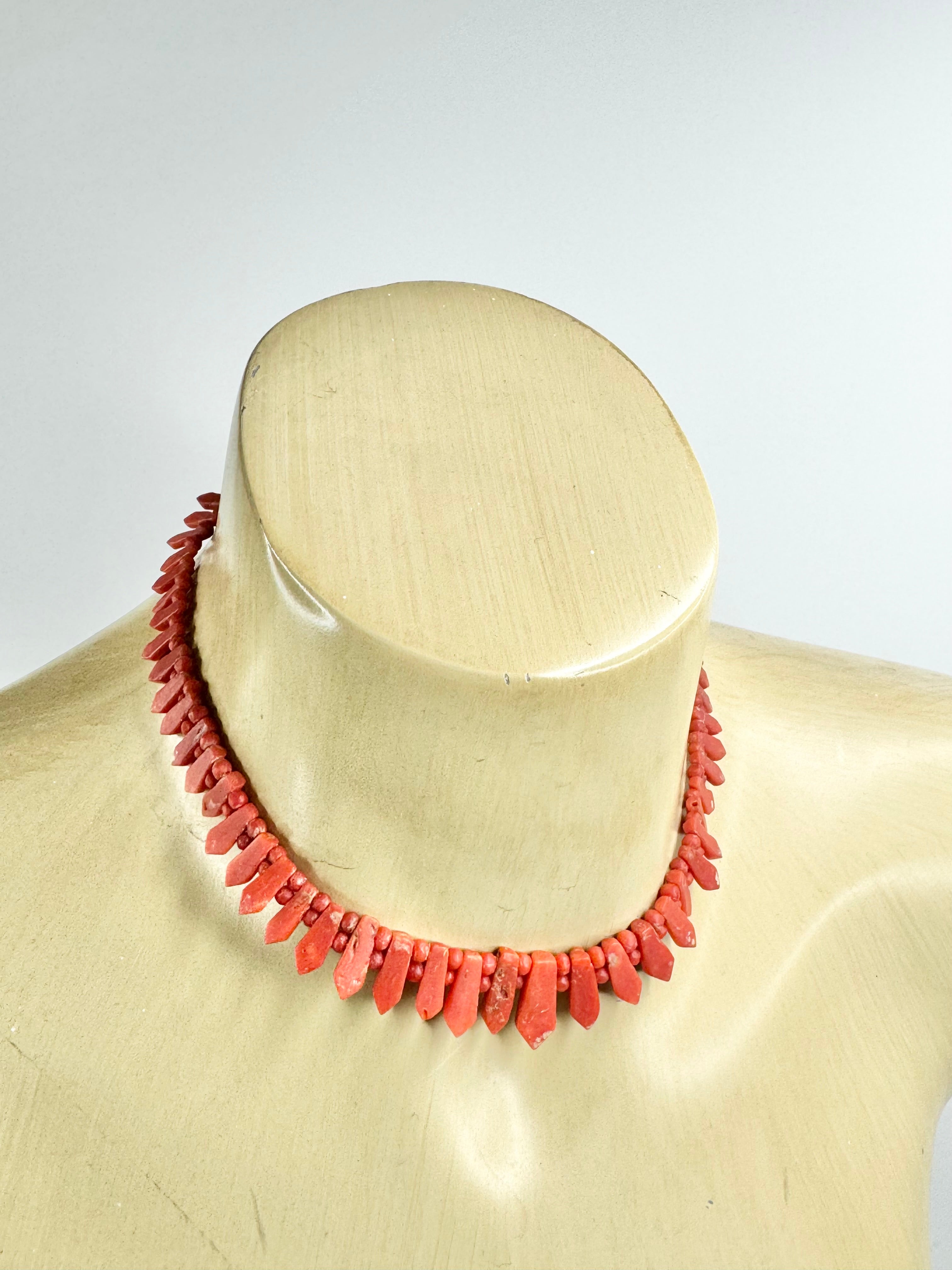 Vintage Coral Necklace