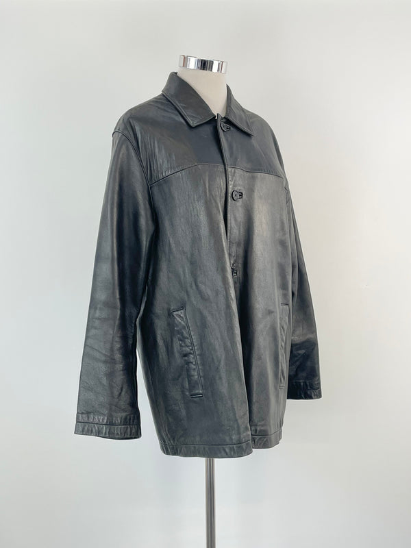 Coach 1941 Leather Trench Coat - L