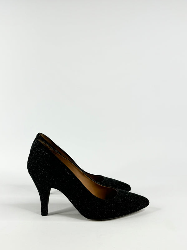 The Last Conspiracy Black Sparkle Heels - EU37