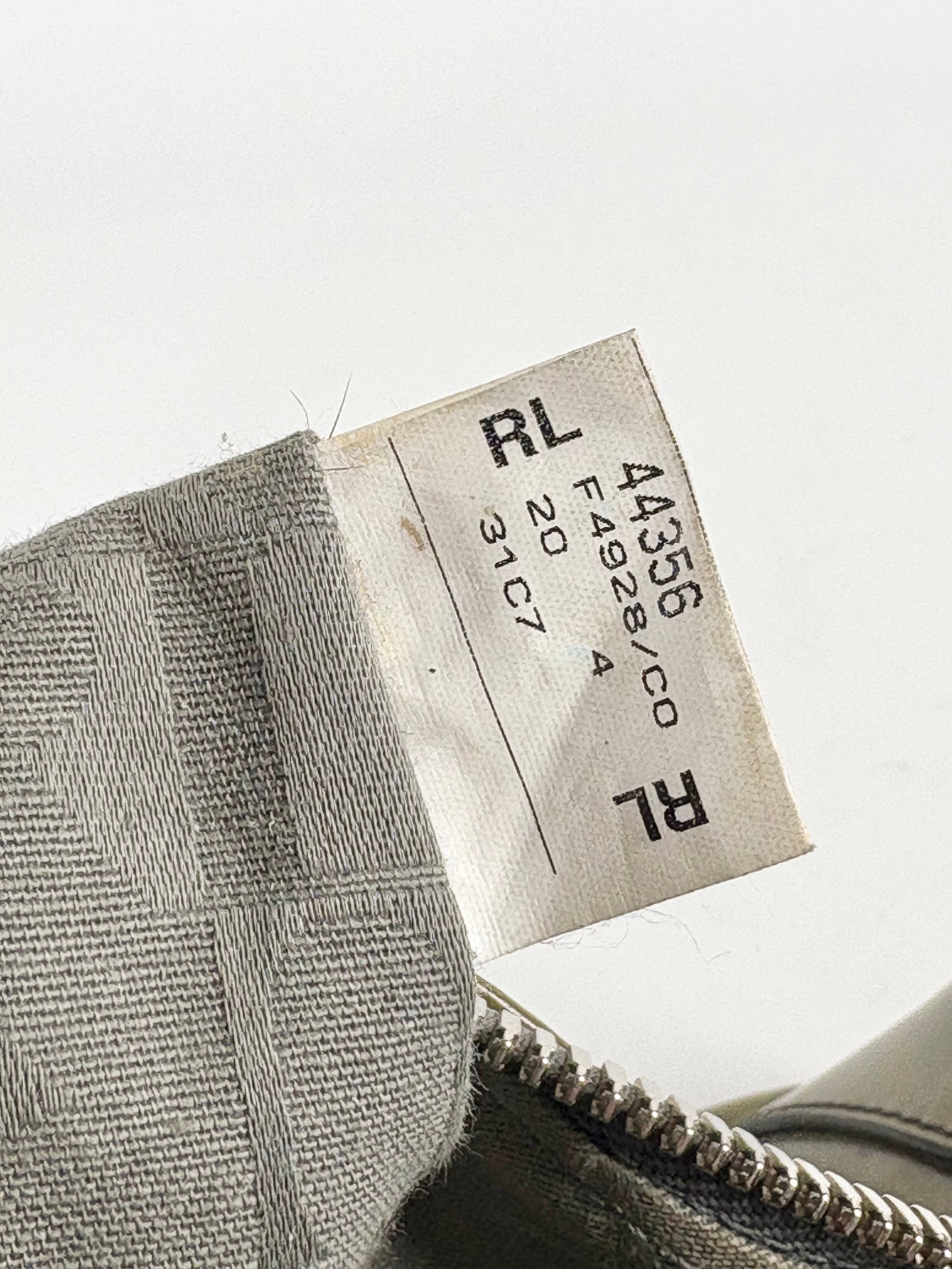 Furla Olive Green Patent Leather Bowling Bag