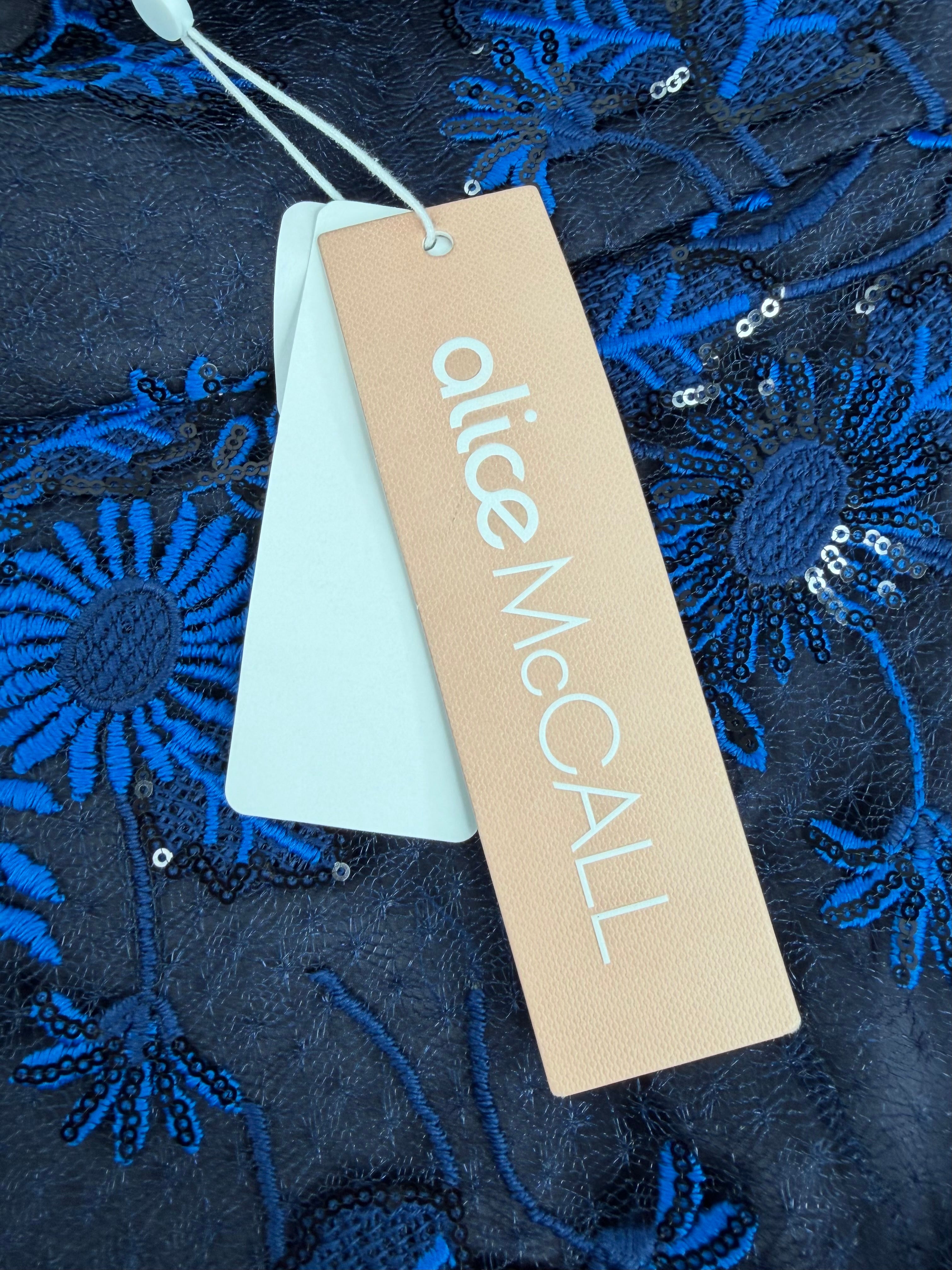 Alice McCall 'Mystery' Mini Dress in Ocean NWT - AU8