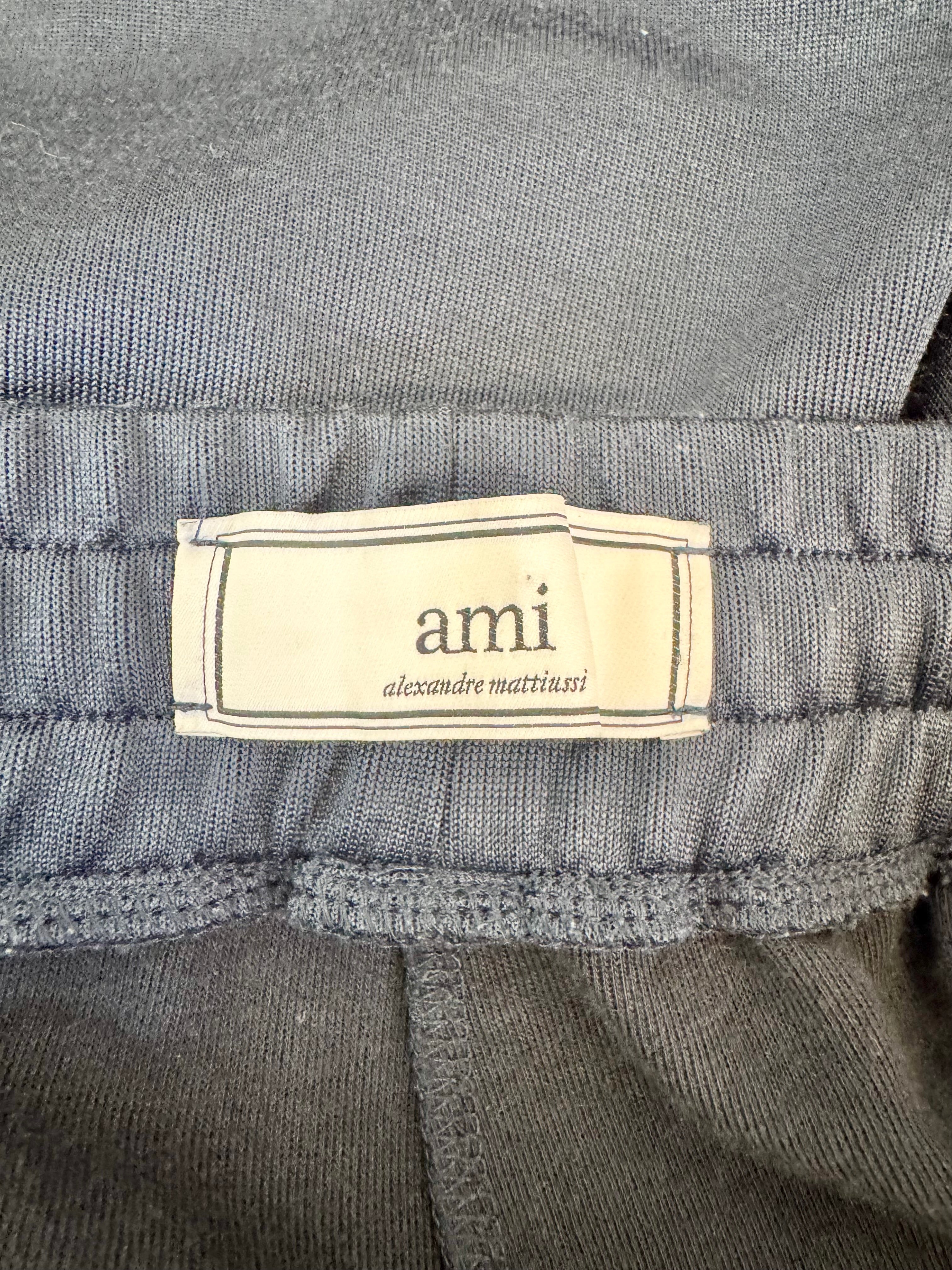 Ami Alexandre Mattiussi Navy & Black Shorts - L