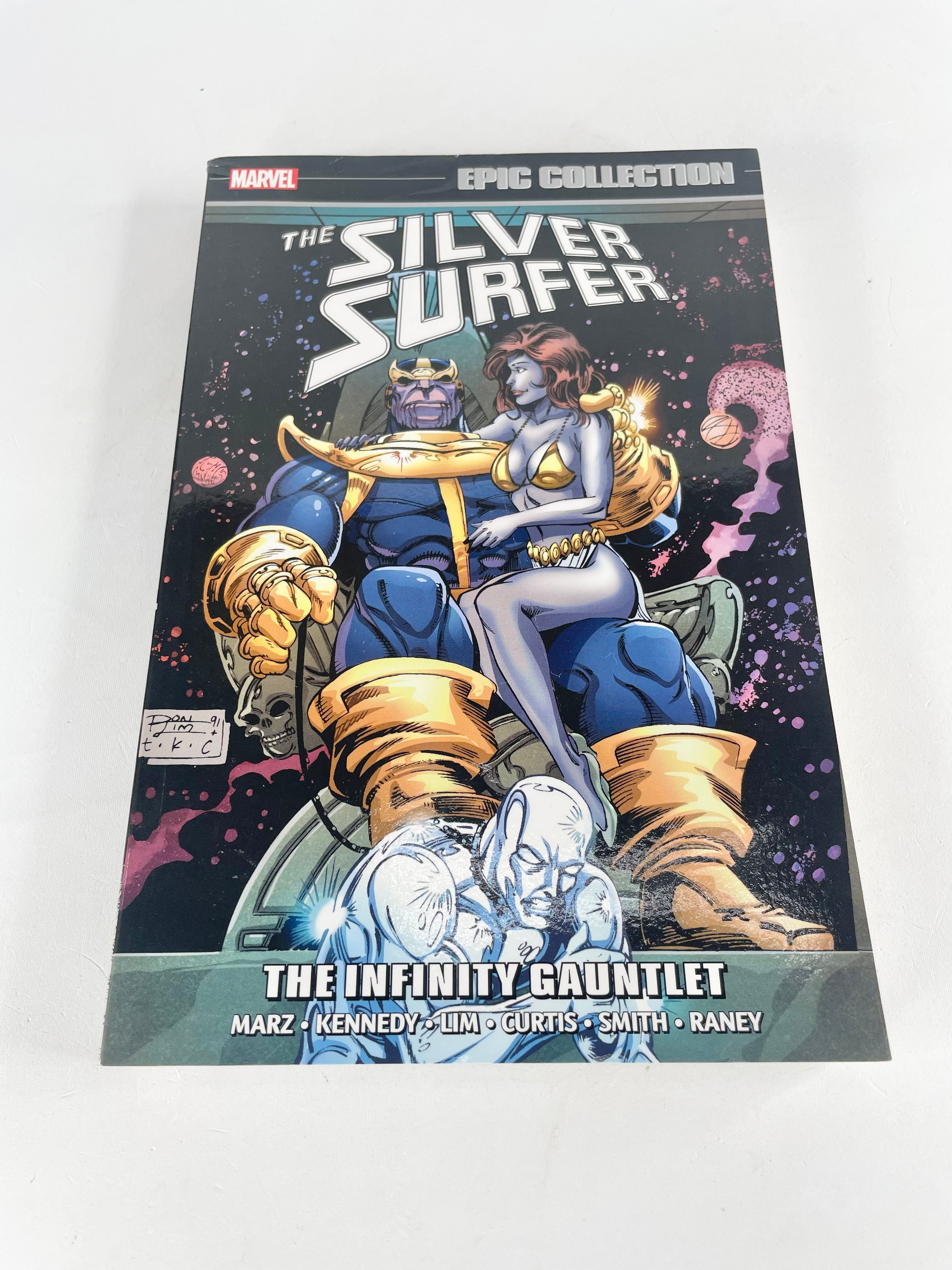 Marvel Epic Collection - The Avengers Judgement Day & Silver Surfer Infinity Gauntlet Comics