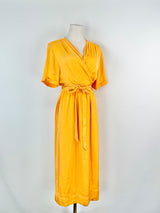 Scotch & Soda Buttercup Yellow Wrap Dress - AU8