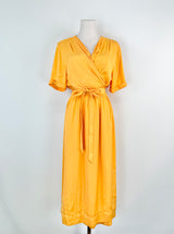 Scotch & Soda Buttercup Yellow Wrap Dress - AU8